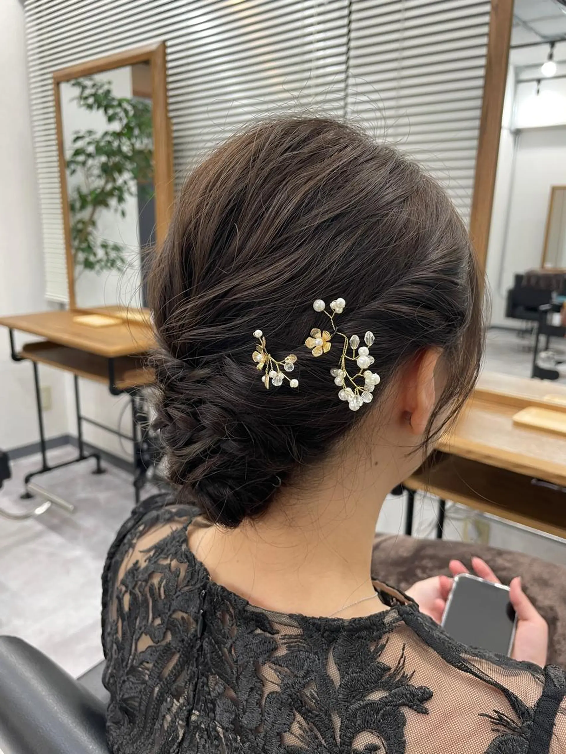 ミディアム ヘアセット OGAWA HIROKIのヘアスタイル