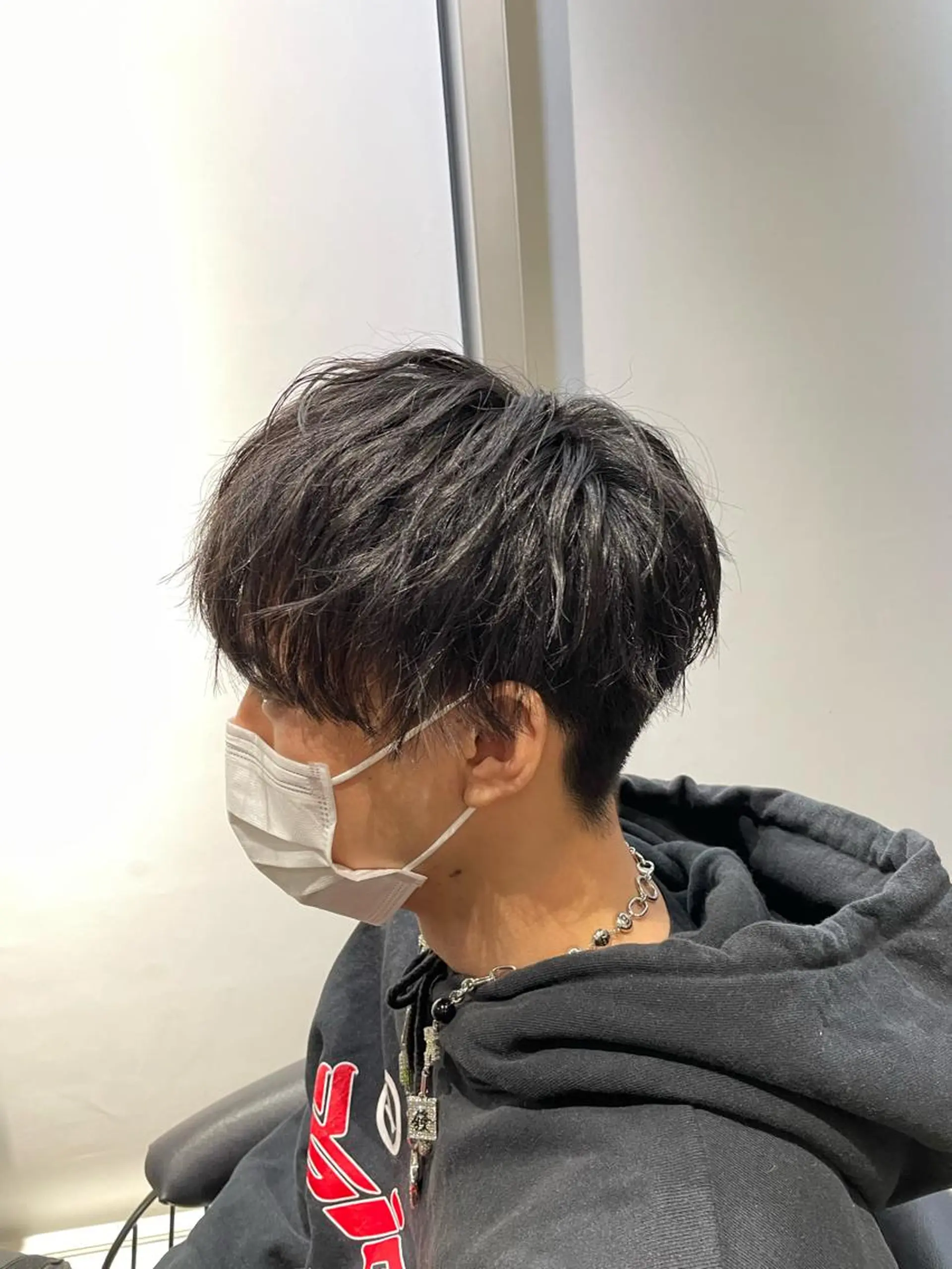 メンズ マッシュ 石川 雄麻のヘアスタイル