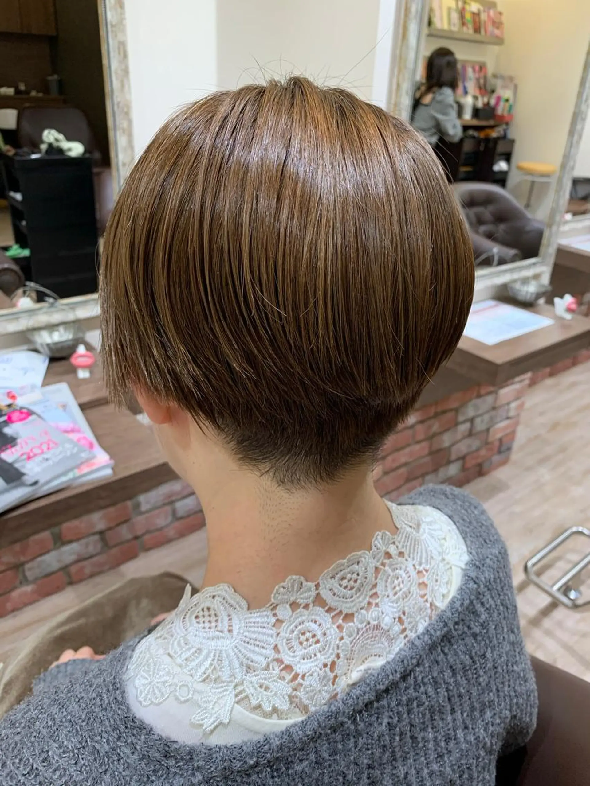 ショート カラー 髪質改善&Spa fee南越谷2号店所属・髪質改善/南越谷/ 山岸彩夏のヘアスタイル