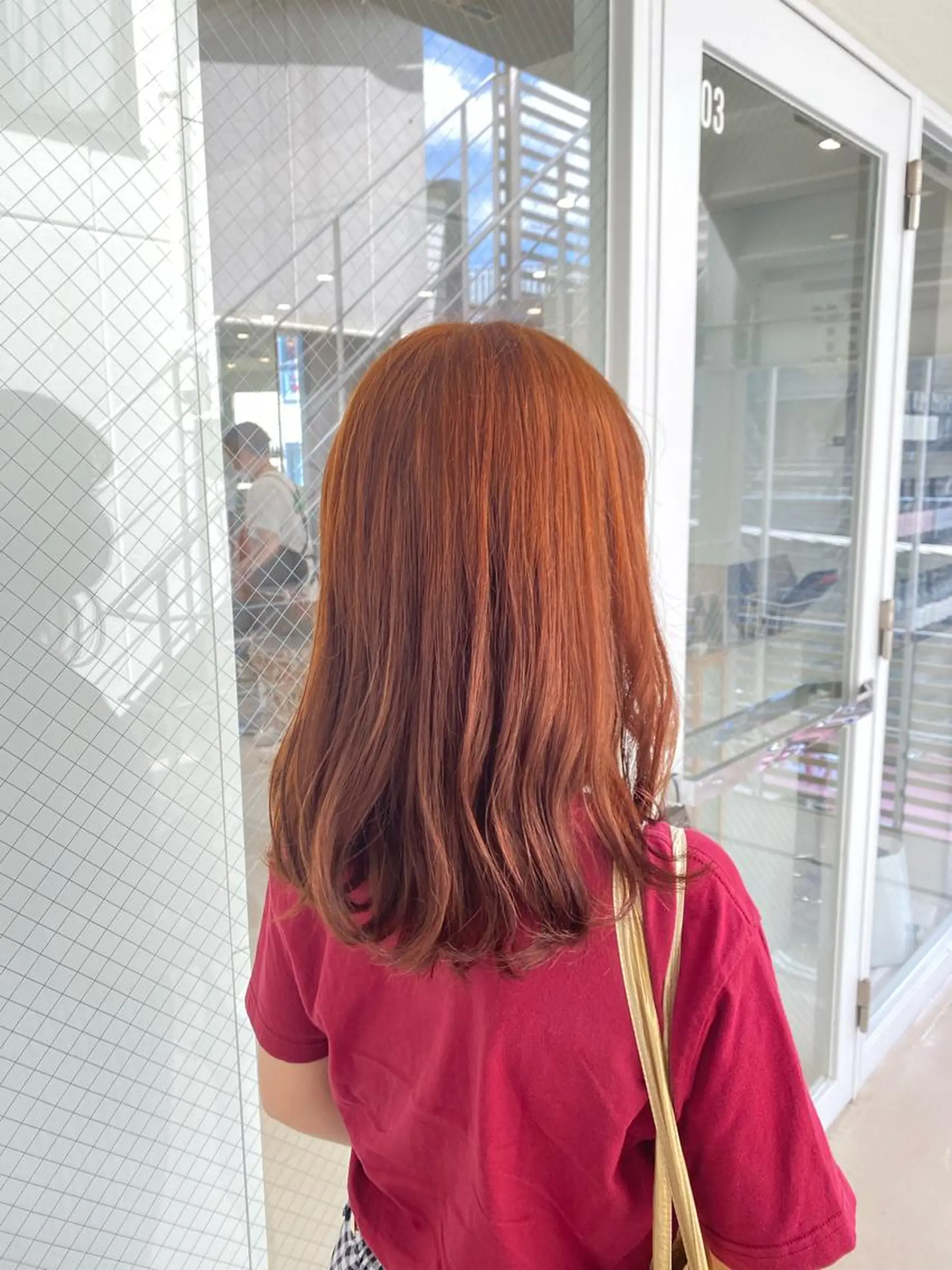 セミロング カラー ヘアカラー トリートメント ヘアセット ナチュラル/韓国💎 haruka 💎のヘアスタイル