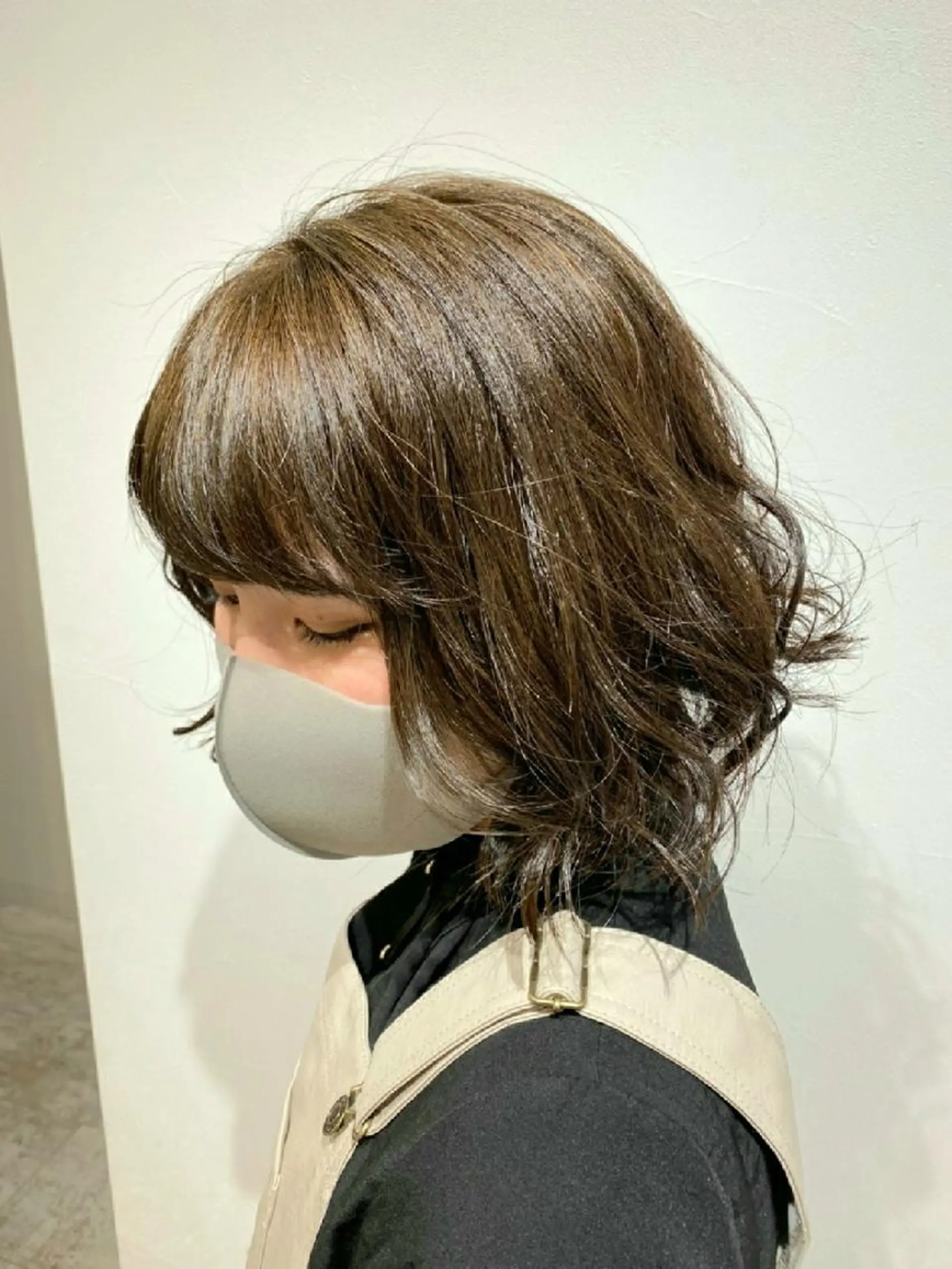 ミディアム カラー ヘアアレンジ ボブ 北九州美容室 🕊️わかな✂︎のヘアスタイル