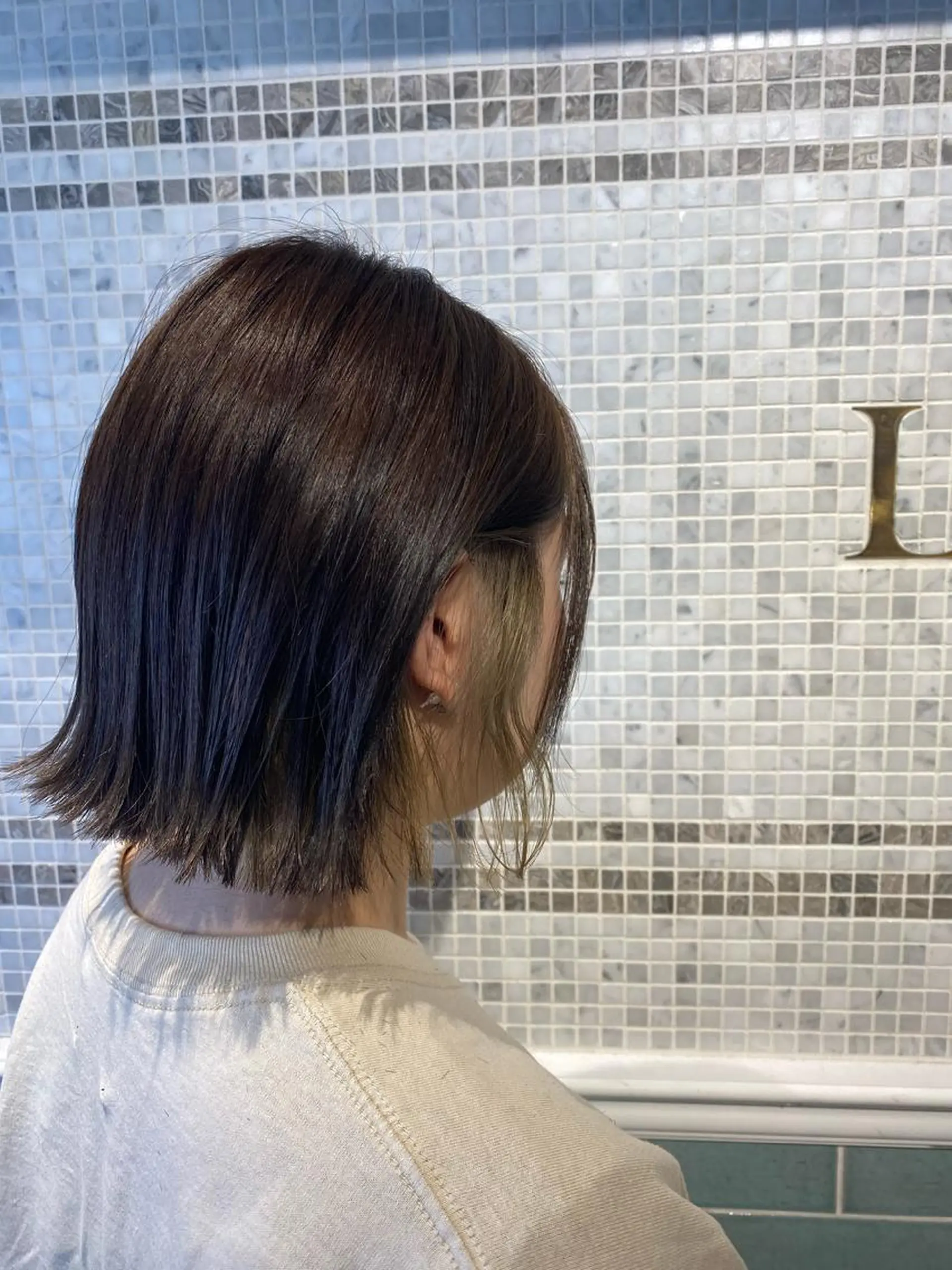 ミディアム 髪質改善ショート/ ボブたんの翔太のヘアスタイル