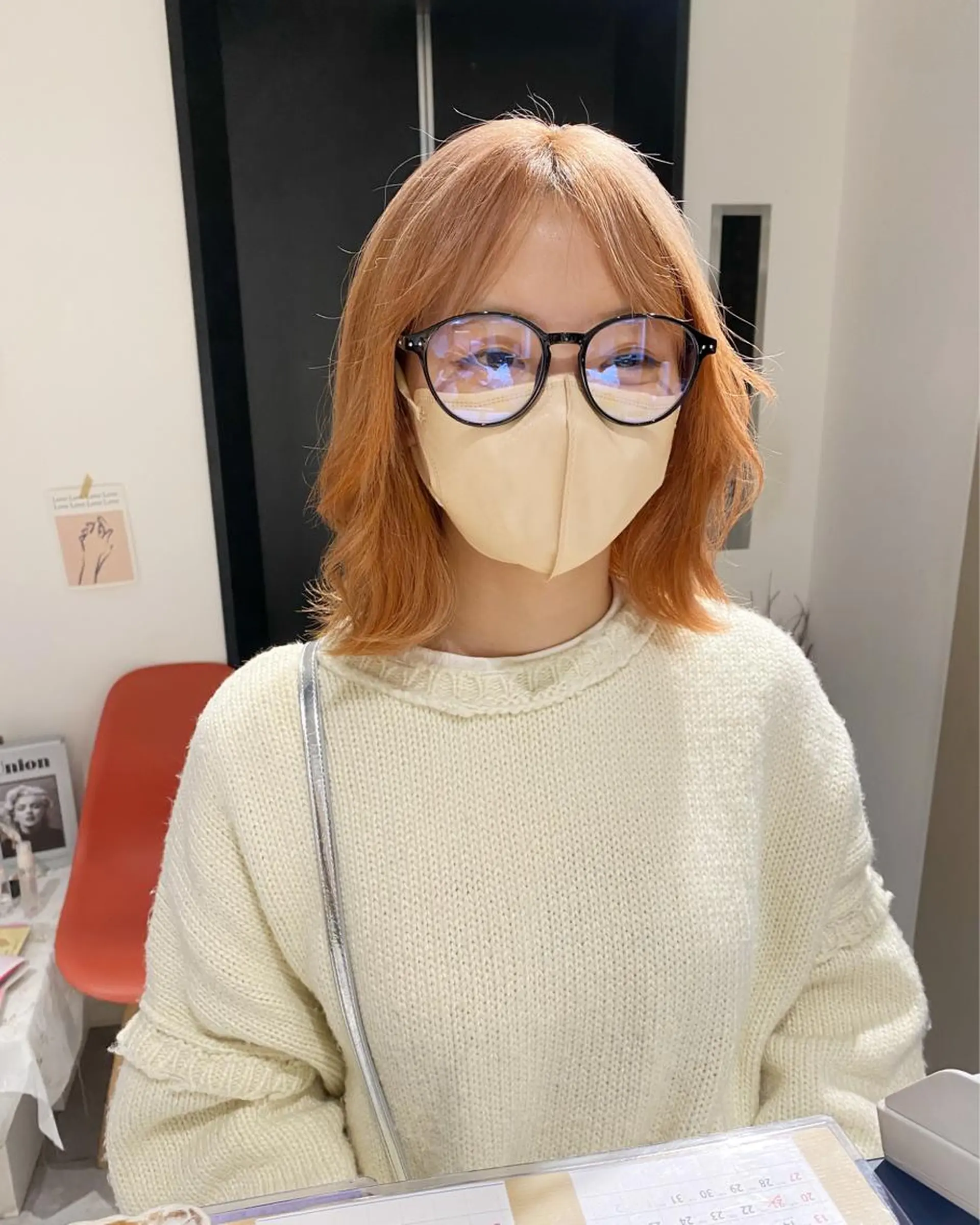 ミディアム デザイン🥇複雑履歴 ハイトーン特化のヘアスタイル