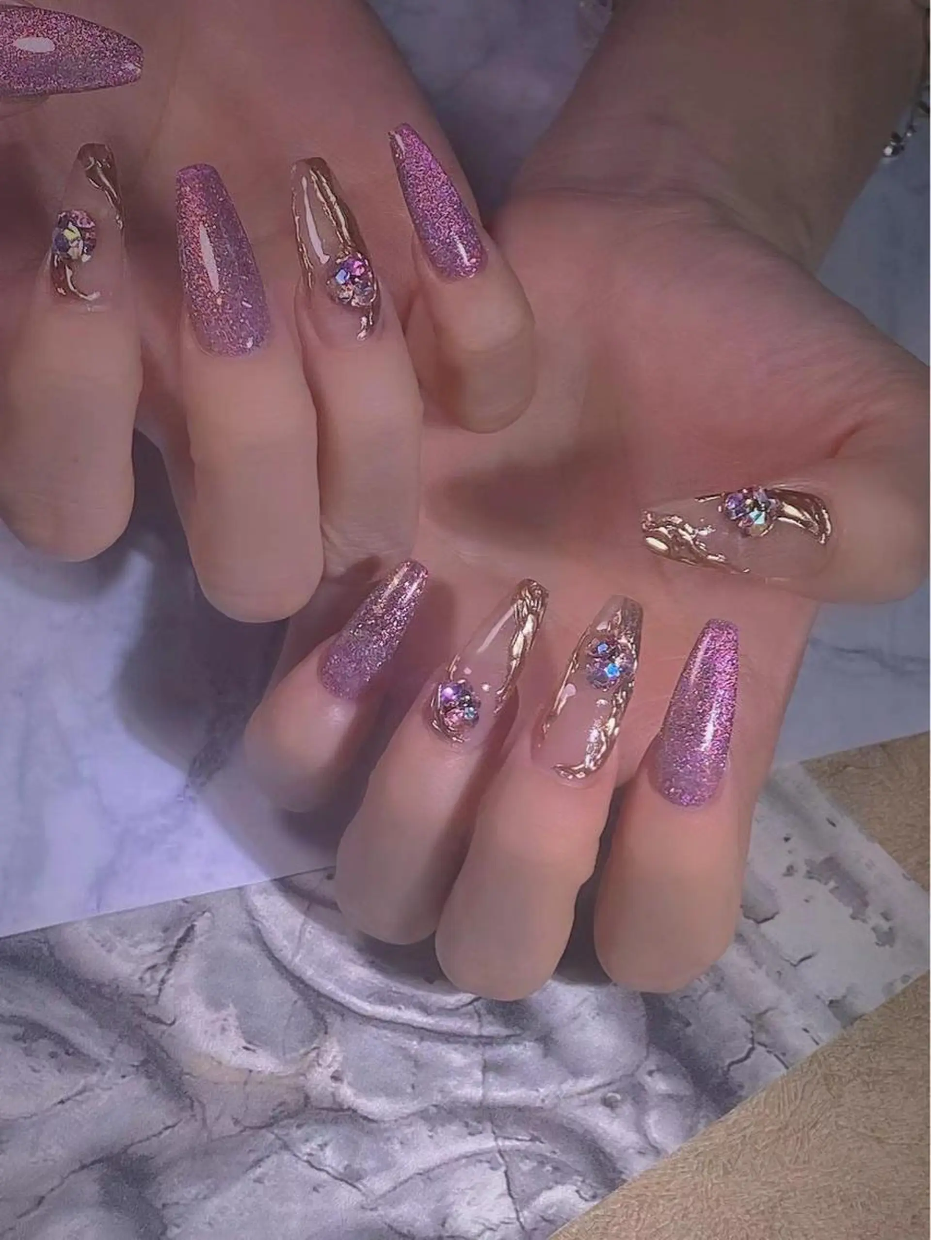 セミロング めぐみのネイルサロン 惠のネイルデザイン