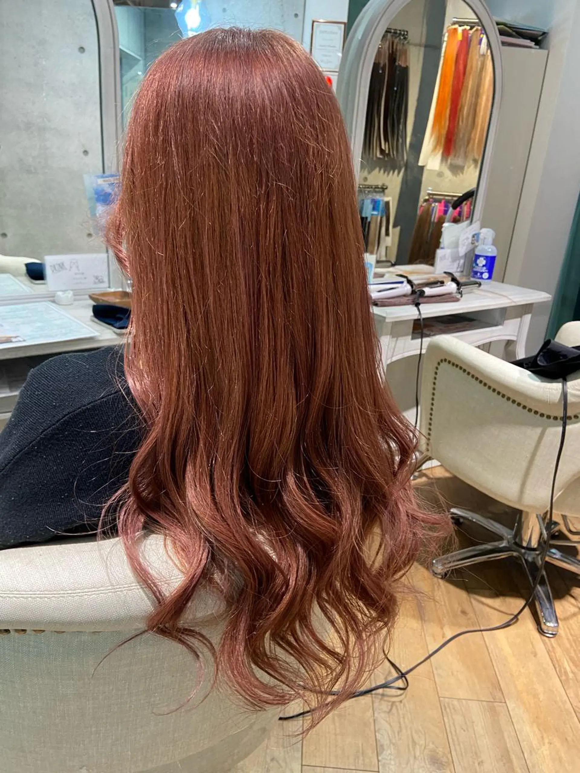 ロング カラー ヘアカラー トリートメント 🧸プルエクステ❤︎ ネイルKAO🧸のヘアスタイル