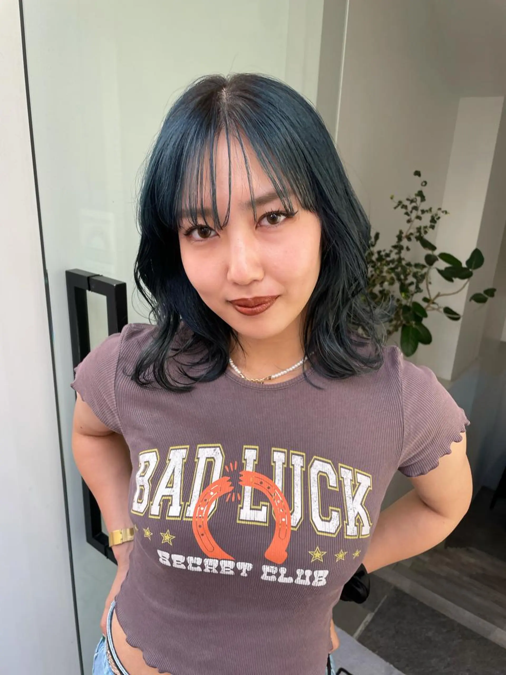 カラー ヘアカラー 🎀ボブ＋ハイトーン シュカ👶🏻のヘアスタイル