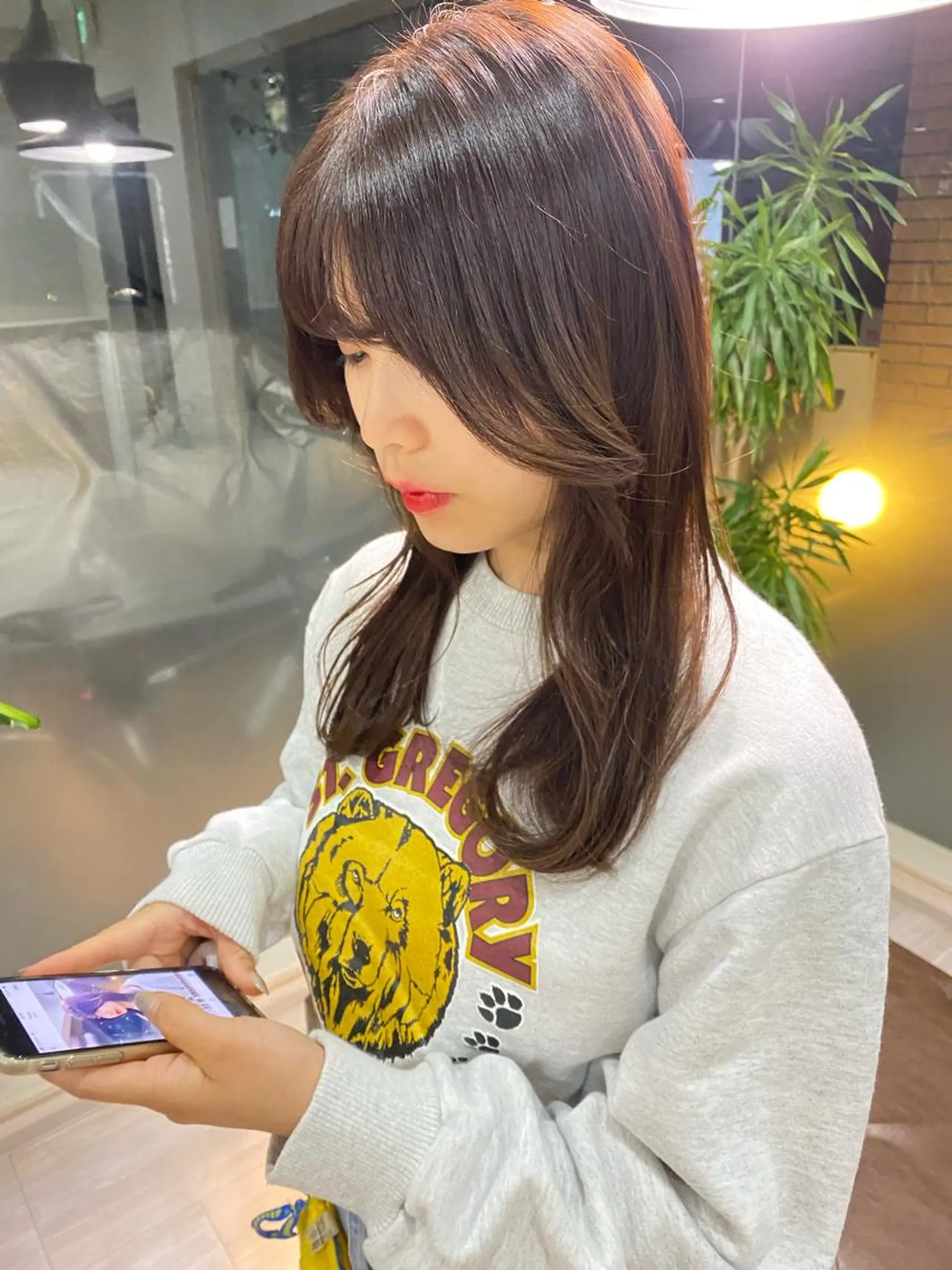 カラー COALL nex the salon所属・Riria✨ 透明感カラーのヘアスタイル