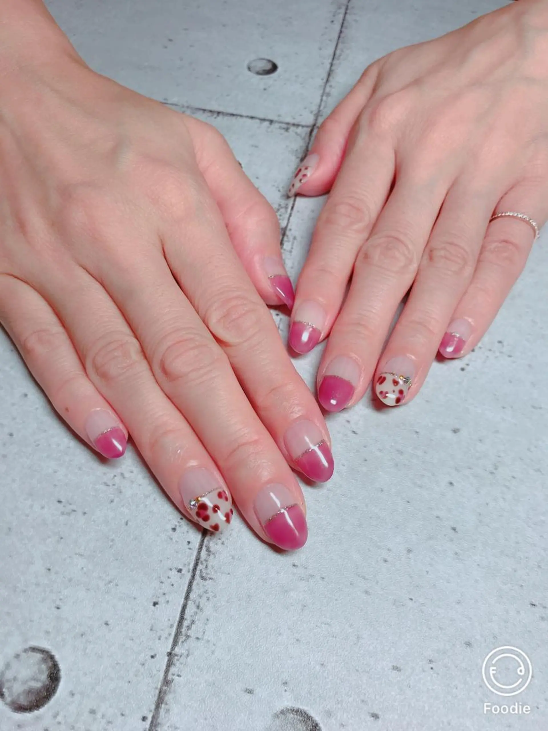 ネイル アートネイル フレンチネイル ハンドネイル たきぐち みちこのネイルデザイン