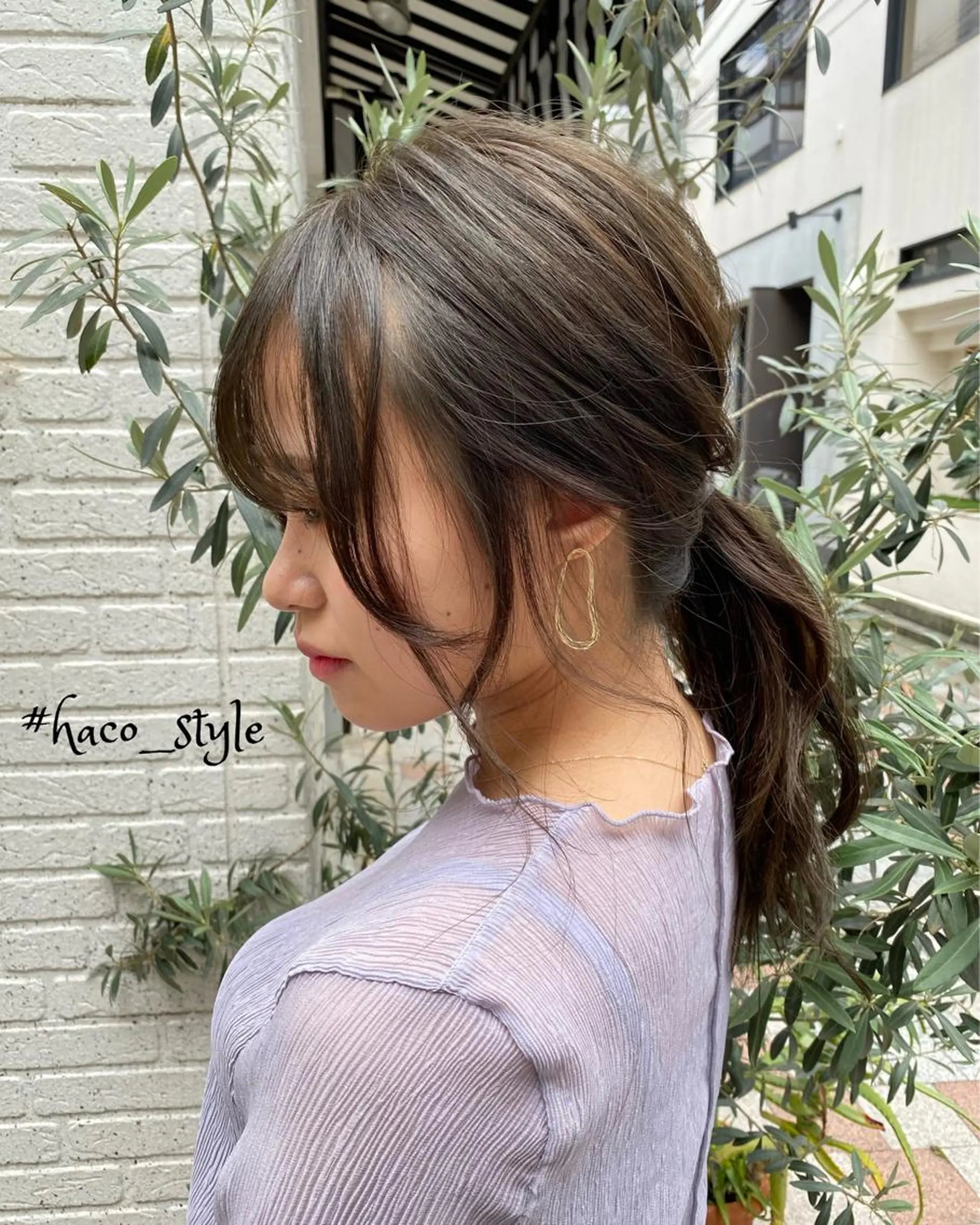 セミロング カラー ヘアカラー トリートメント アレンジ指名 no.1✨ｈａｋｏのヘアスタイル