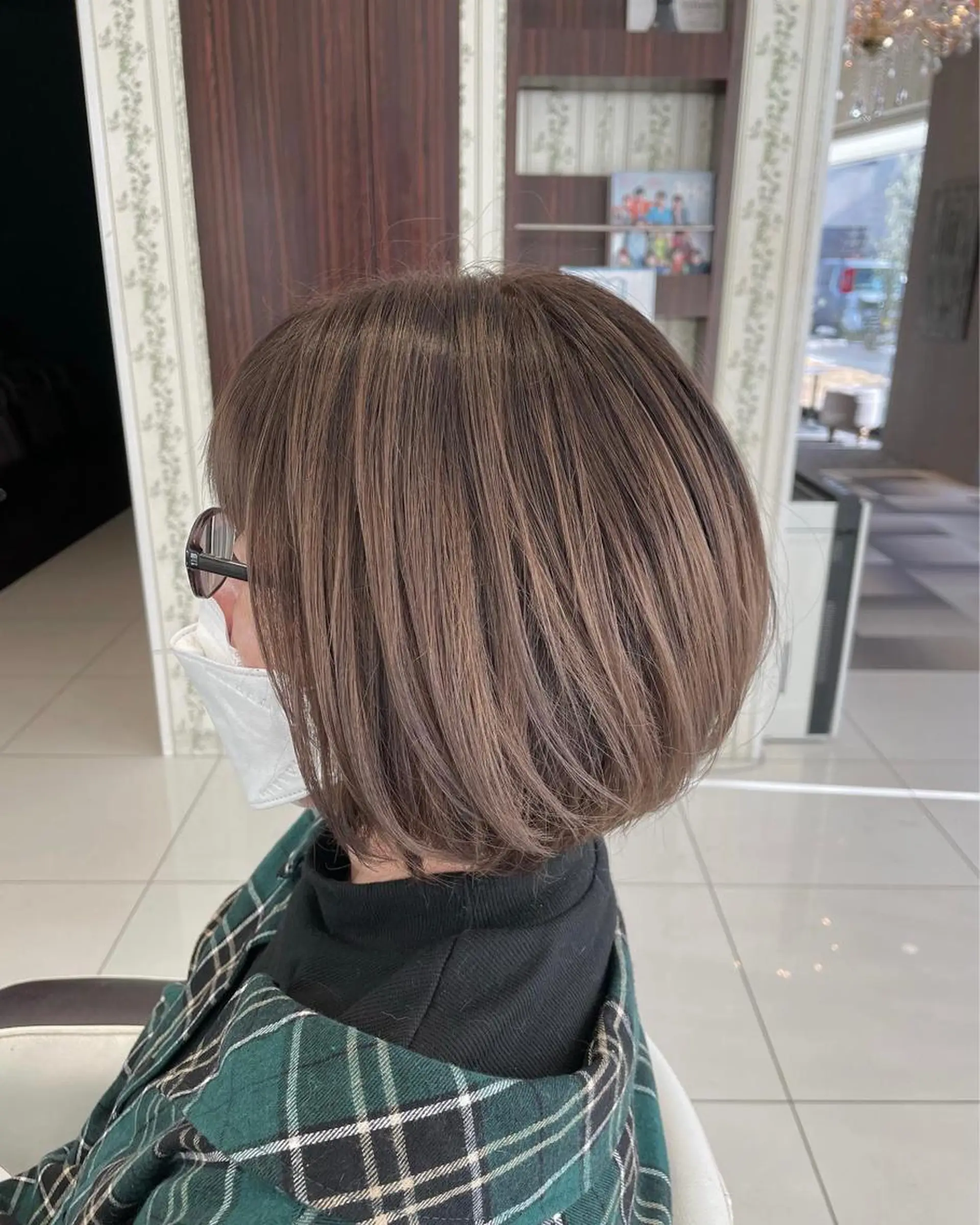 ショート カラー 竹田 京人のヘアスタイル