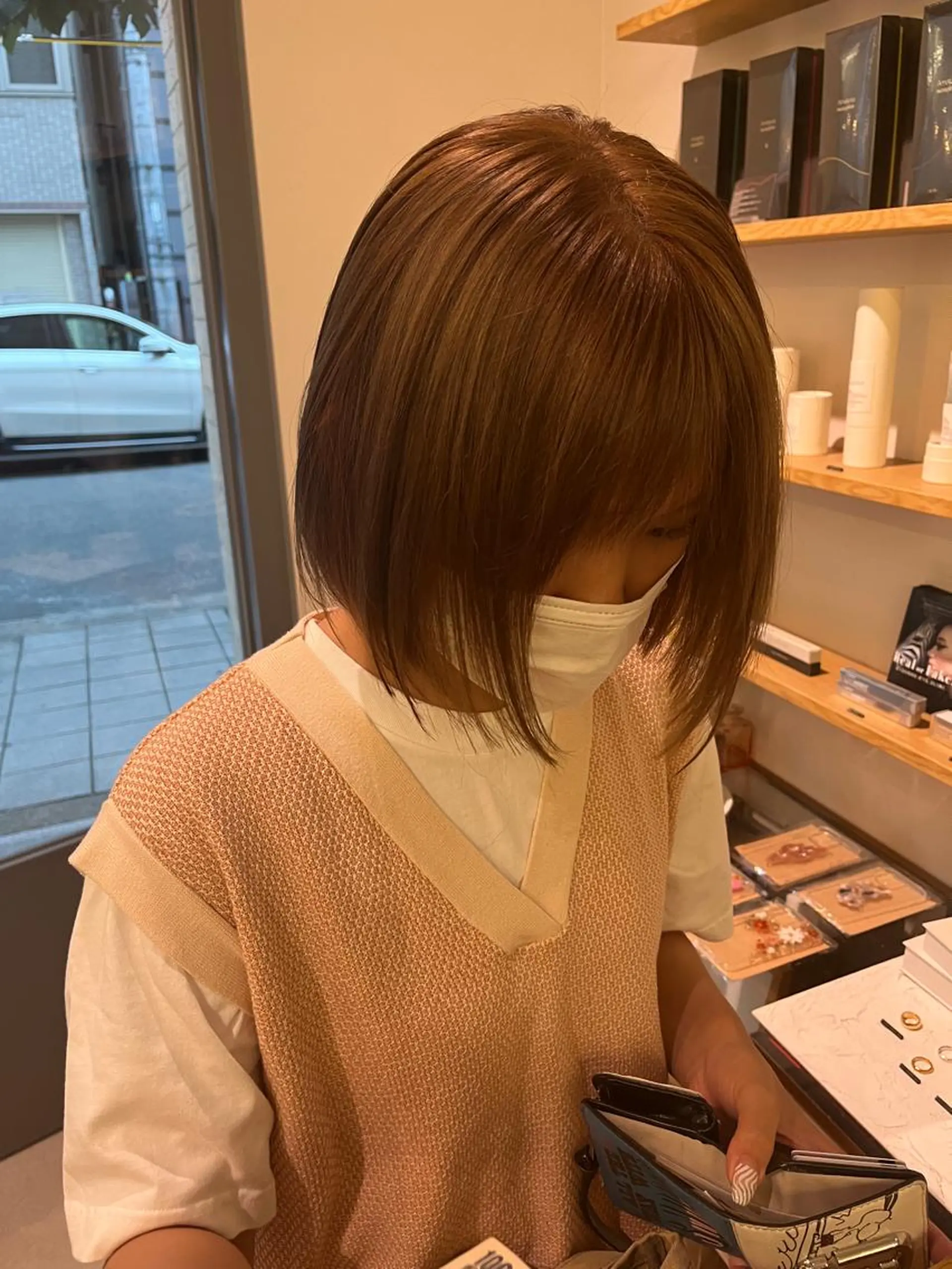 ショート カラー ヘアカラー IT’s所属・韓国好き🇰🇷 美容師MIKUのヘアスタイル