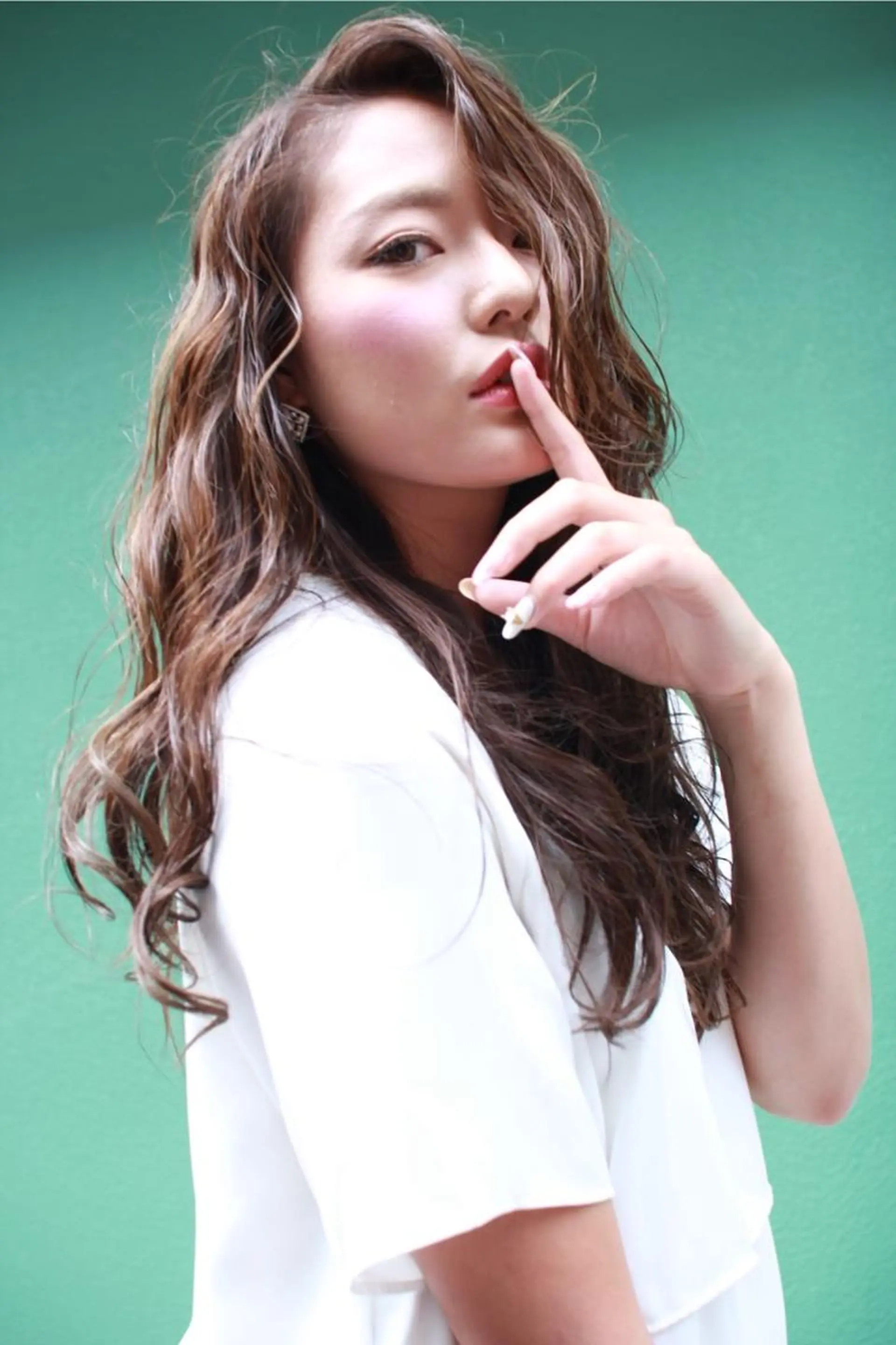 パーマ デジタルパーマ カット パーマ トリートメント Endearing 銀座/レイヤーカットのヘアスタイル