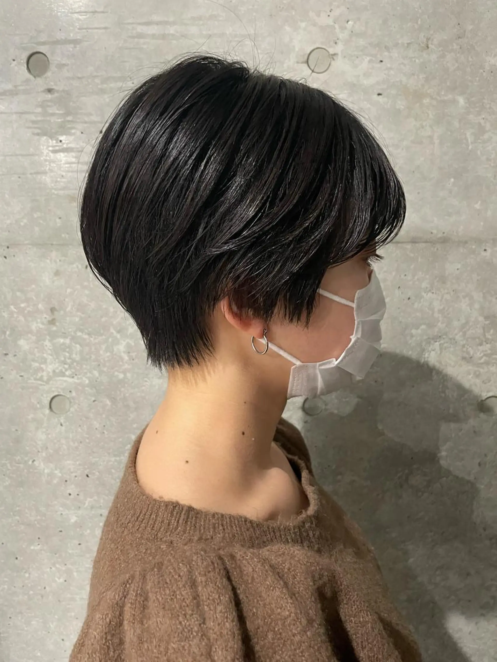 ショート ショートヘア 吉田一輝 外国人パーマのヘアスタイル