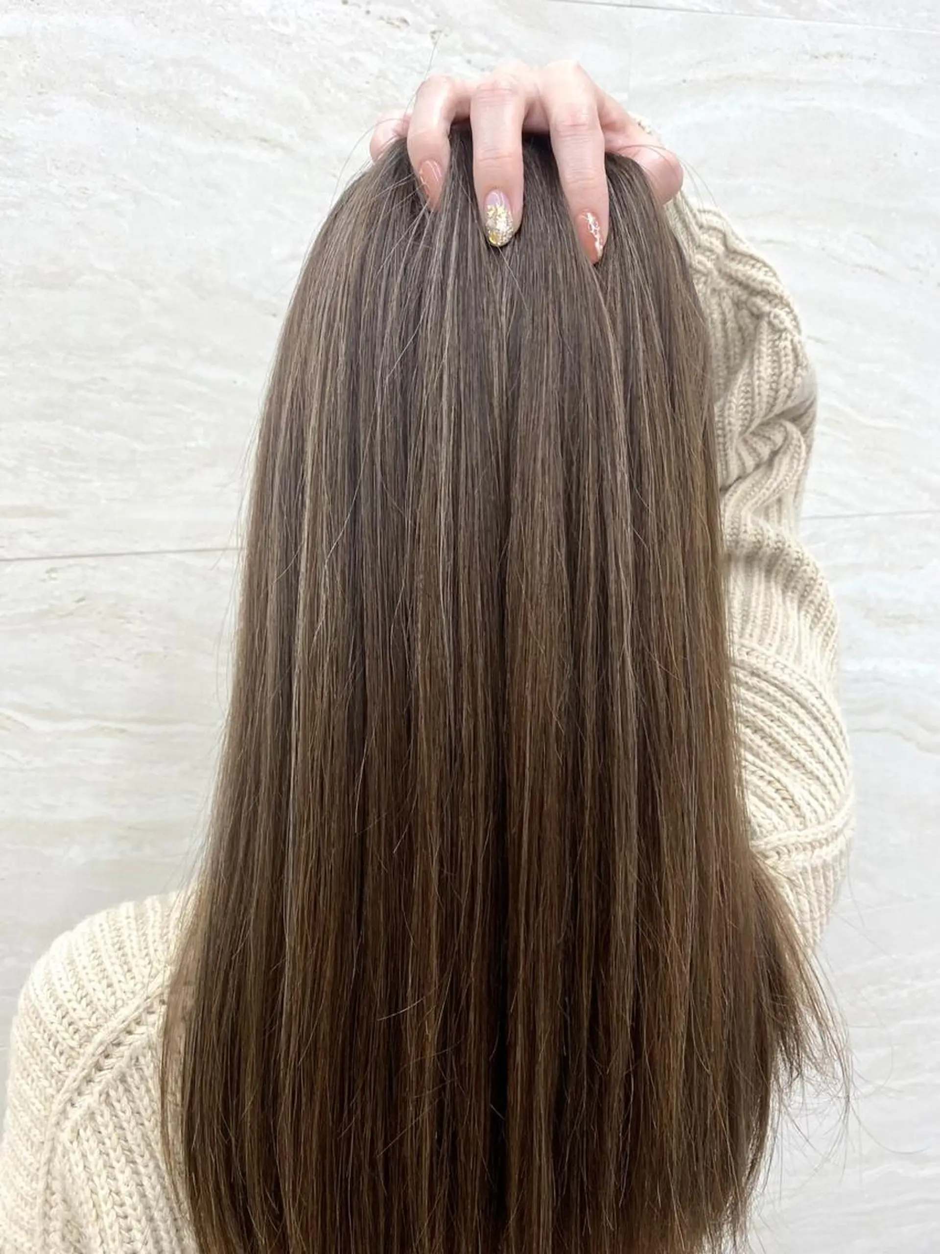 ロング カラー モテ髪💛美髪矯正 ✨艶髪特化🫧山根のヘアスタイル