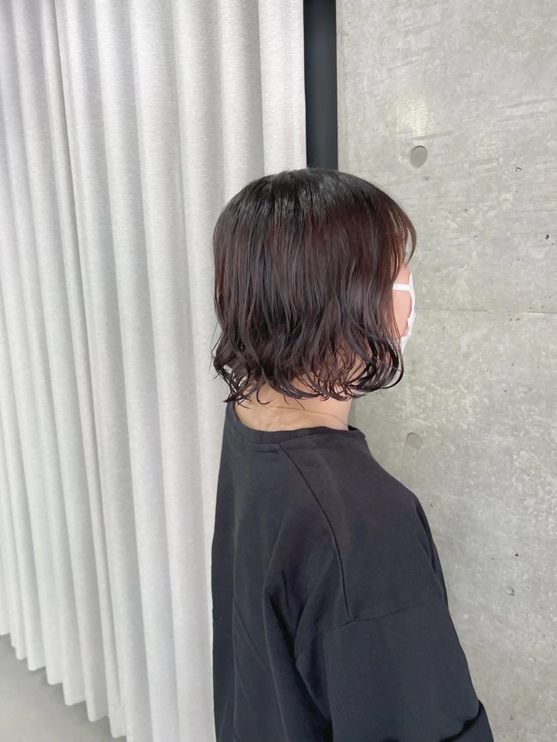 パーマ ボブパーマコテ巻き風 パーマNo1深江秀平のヘアスタイル