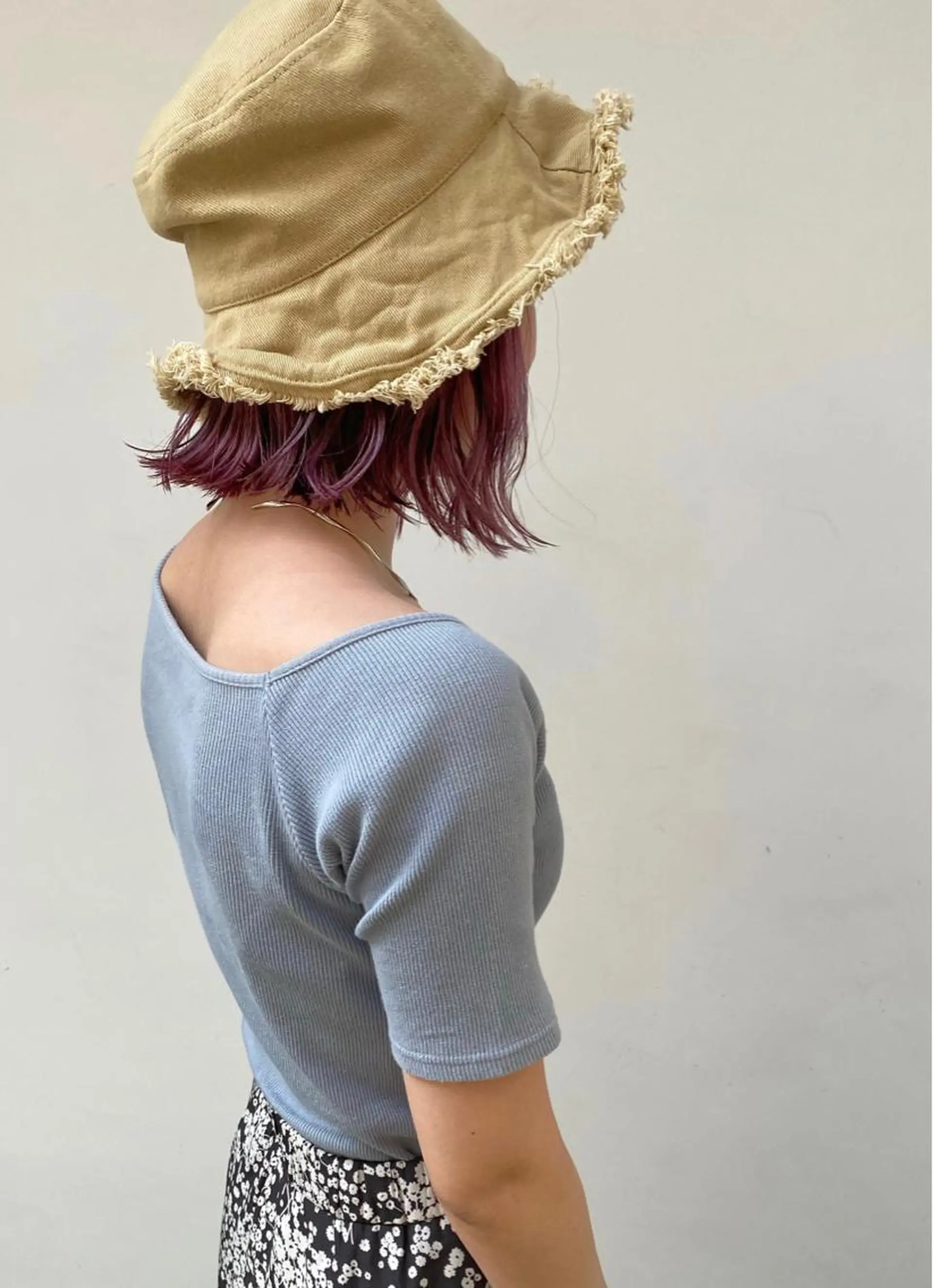 ショート カラー tonari 梅田、中崎町のヘアスタイル