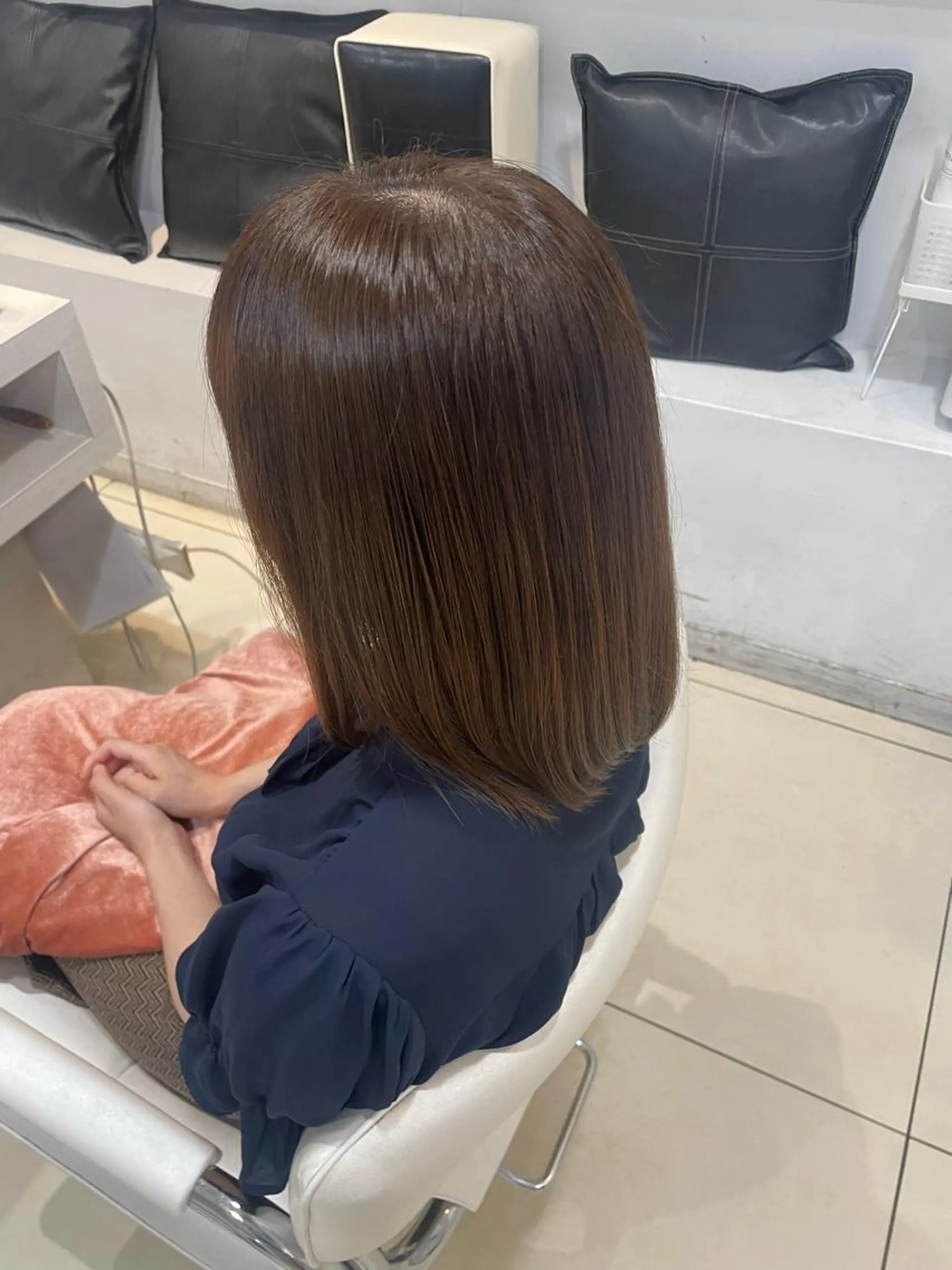 セミロング 🌸暖色髪質改善 MEI🌸のヘアスタイル