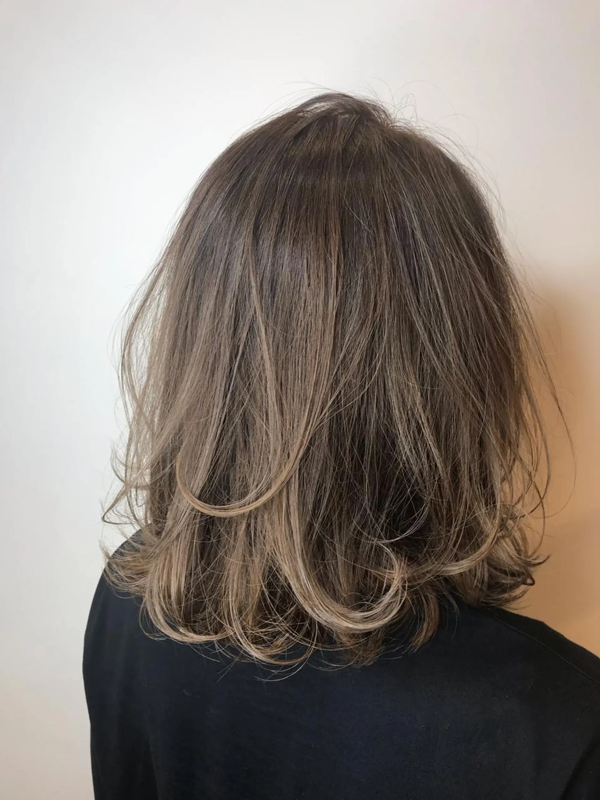 ミディアム カラー カット ヘアカラー トリートメント シールエクステ⭐️ オオミタクヤのヘアスタイル