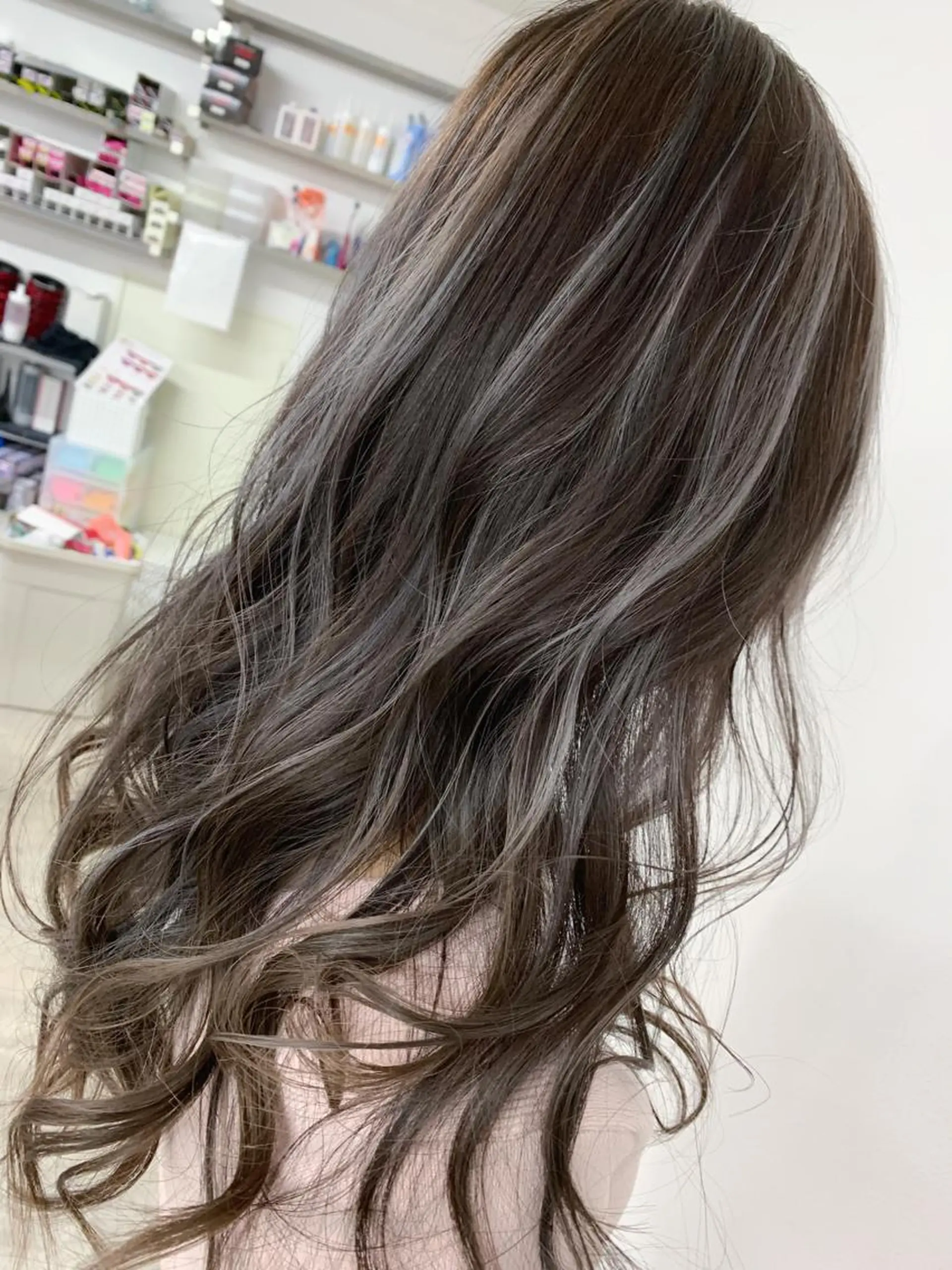 ロング ヘアカラー トリートメント 🥇近藤 恭輔🥇 Recharme新保のヘアスタイル