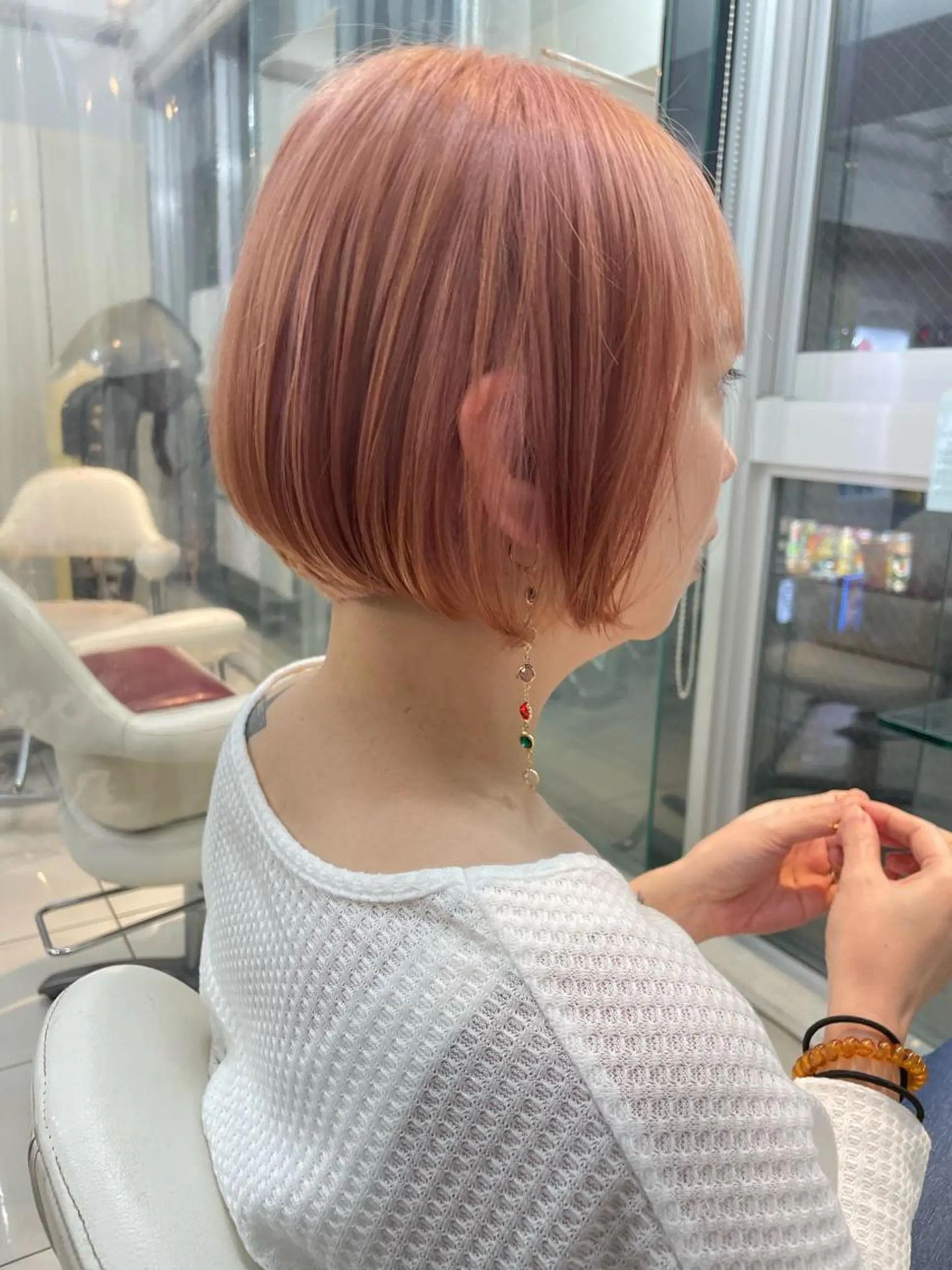 ショート カラー 美容学生必見❣️お得 クーポン有り💓池辺のヘアスタイル