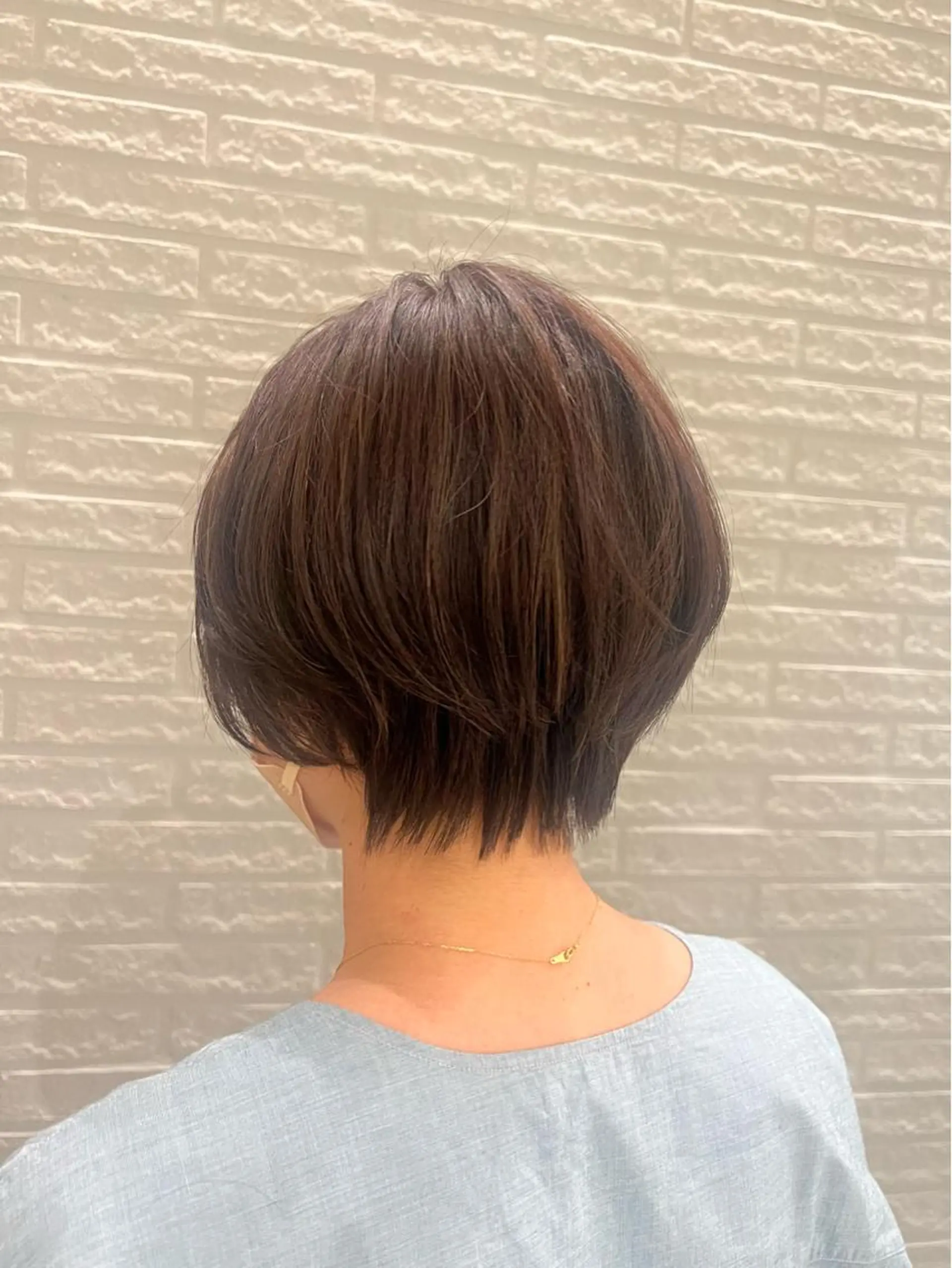 ショート カラー カット ボブ/ 似合わせ🥀原ちひろのヘアスタイル