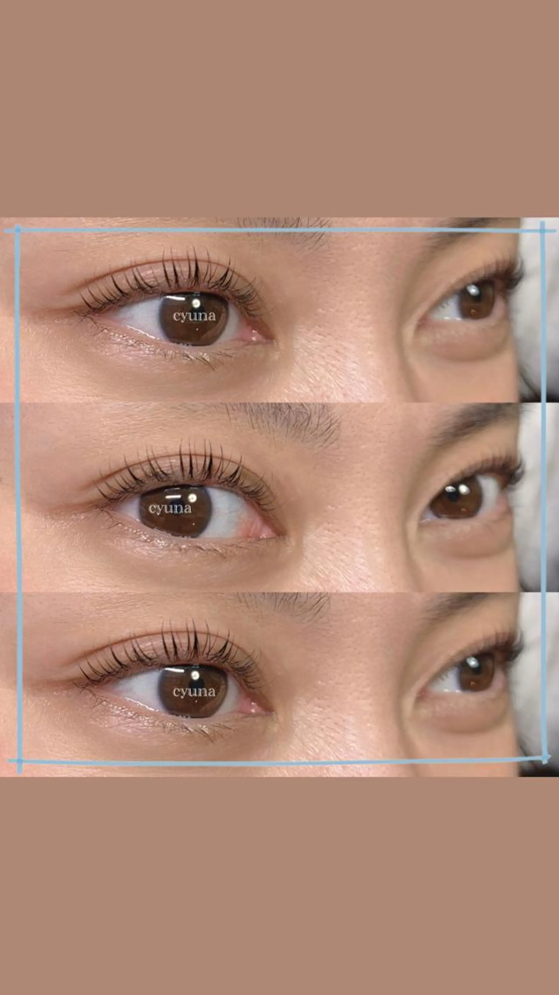 マツエク・マツパ パリジェンヌラッシュリフト マツエク専門店 cyunaのマツエク・マツパデザイン