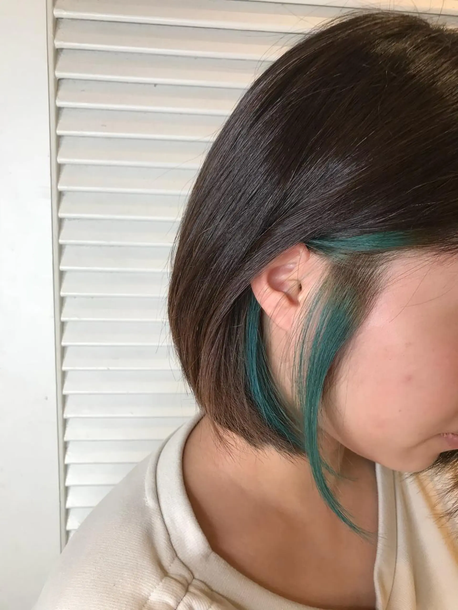 ミディアム ヘアカラー トリートメント 渋谷ハイトーン/ デザインカラー阿部のヘアスタイル