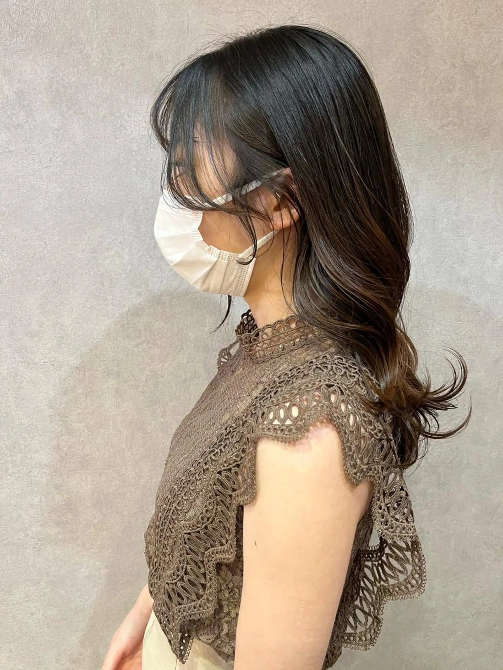 ロング カット トリートメント enn to yuu所属・髪質改善&大人ボブ ♡KURENAのヘアスタイル