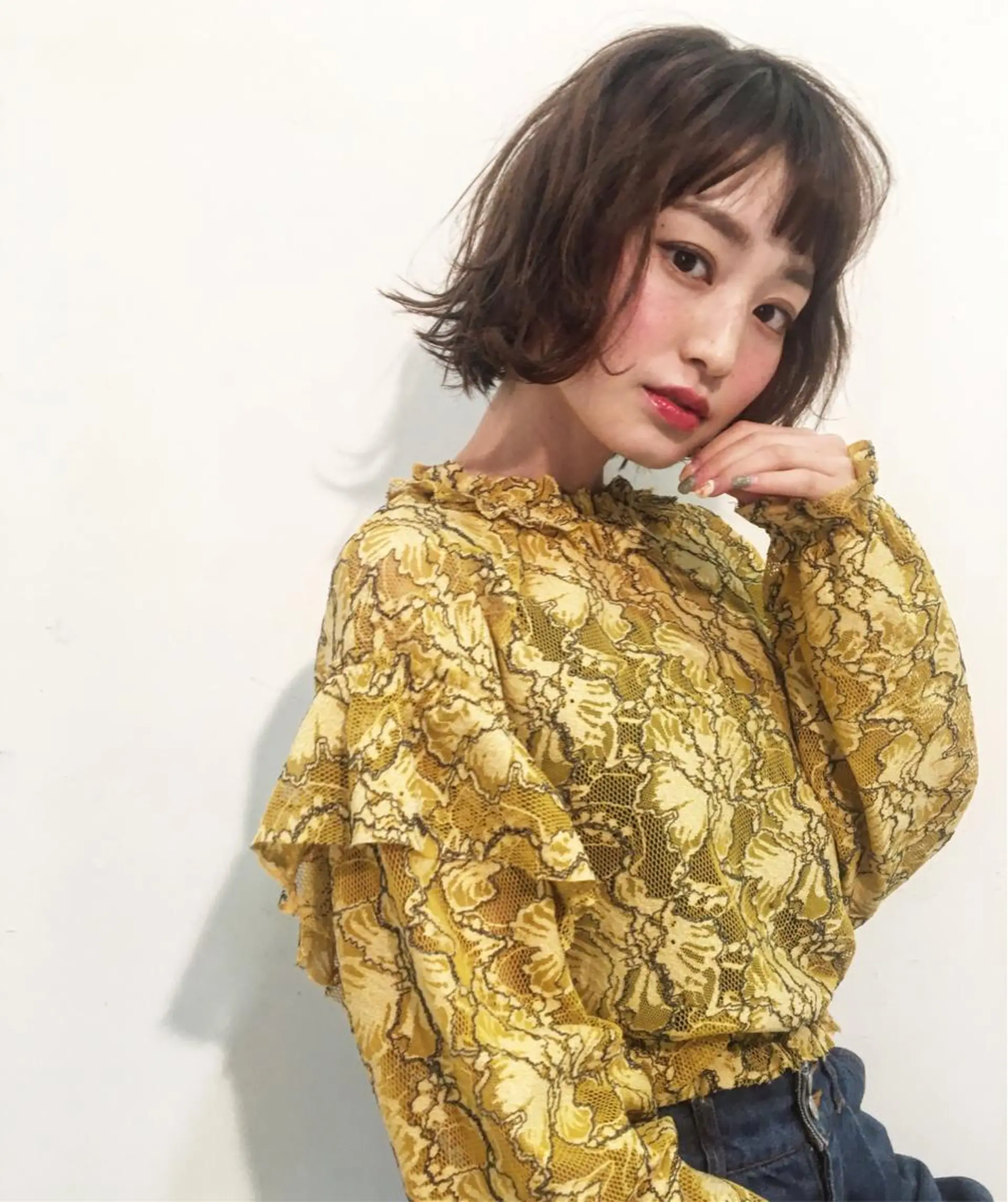 ショート 店長/mao/ 前髪/顔周りカットのヘアスタイル