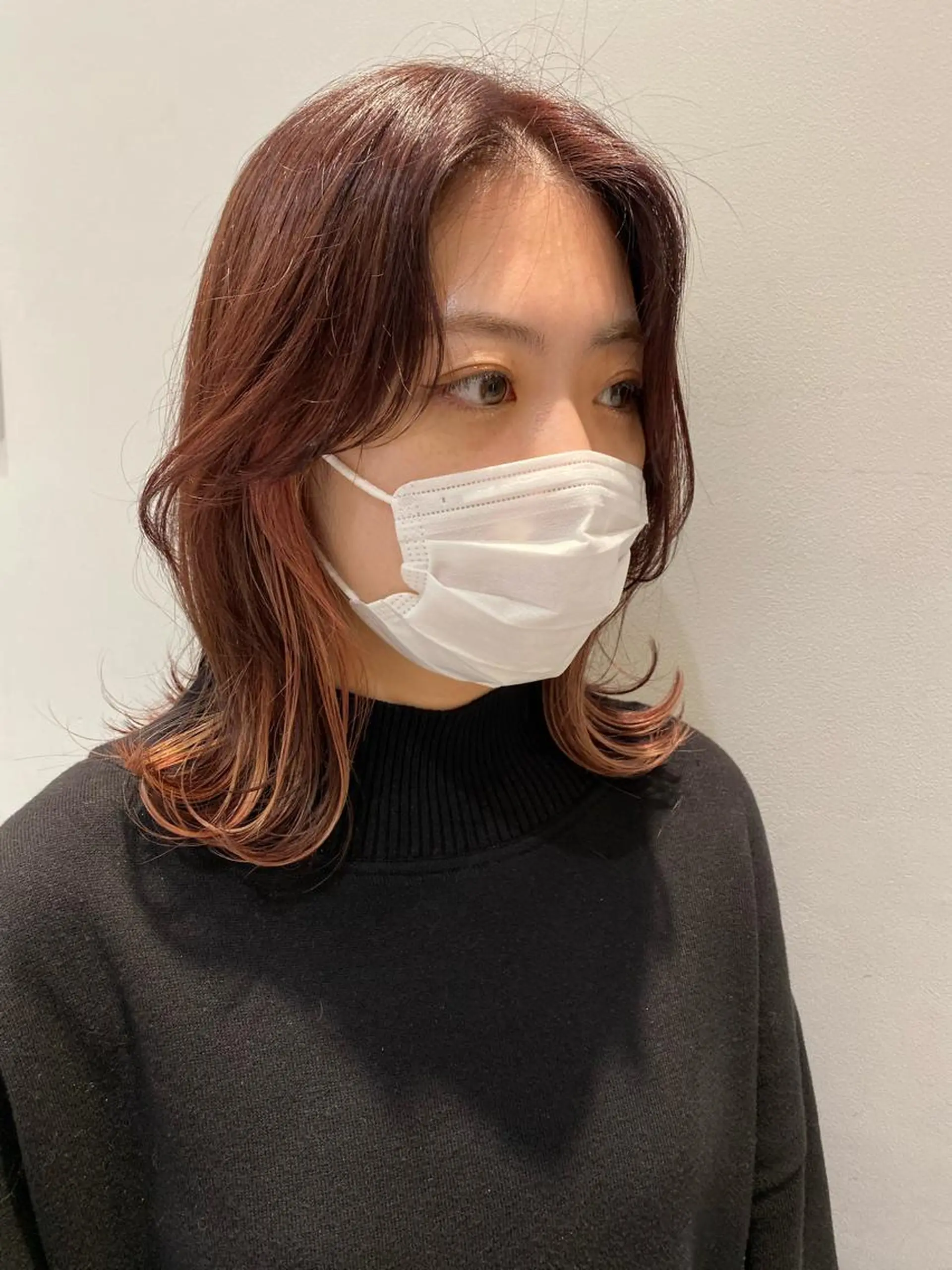 ミディアム 似合わせ艶髪カラー ❤️ハダユミのヘアスタイル