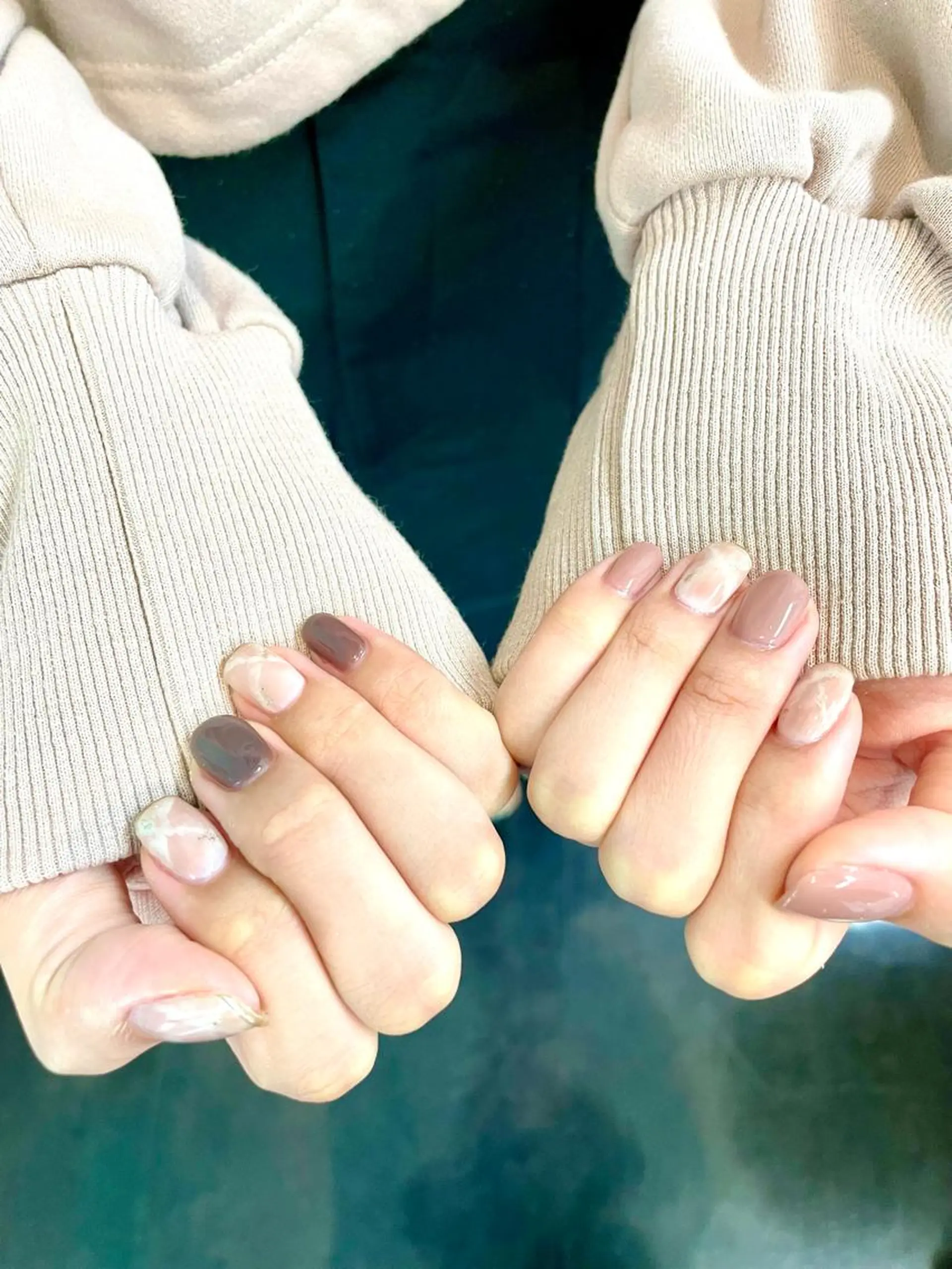 ネイル ハンドネイル BLUE   ROSE Nail所属・BELL.Salon Group Nailのネイルデザイン