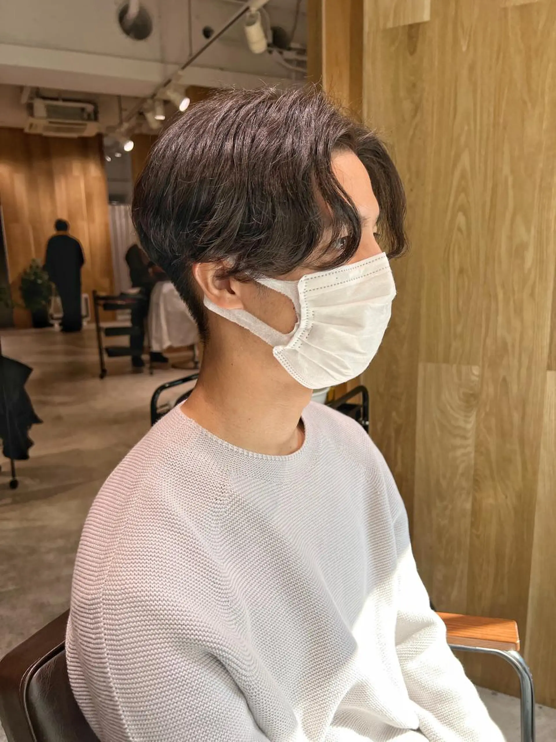 ショート パーマ メンズ センターパート メンズパーマ カット パーマ トリートメント GO TODAY SHAiRE SALON Arc店所属・🉐メンズヘア特化 men's/ケンイチのヘアスタイル