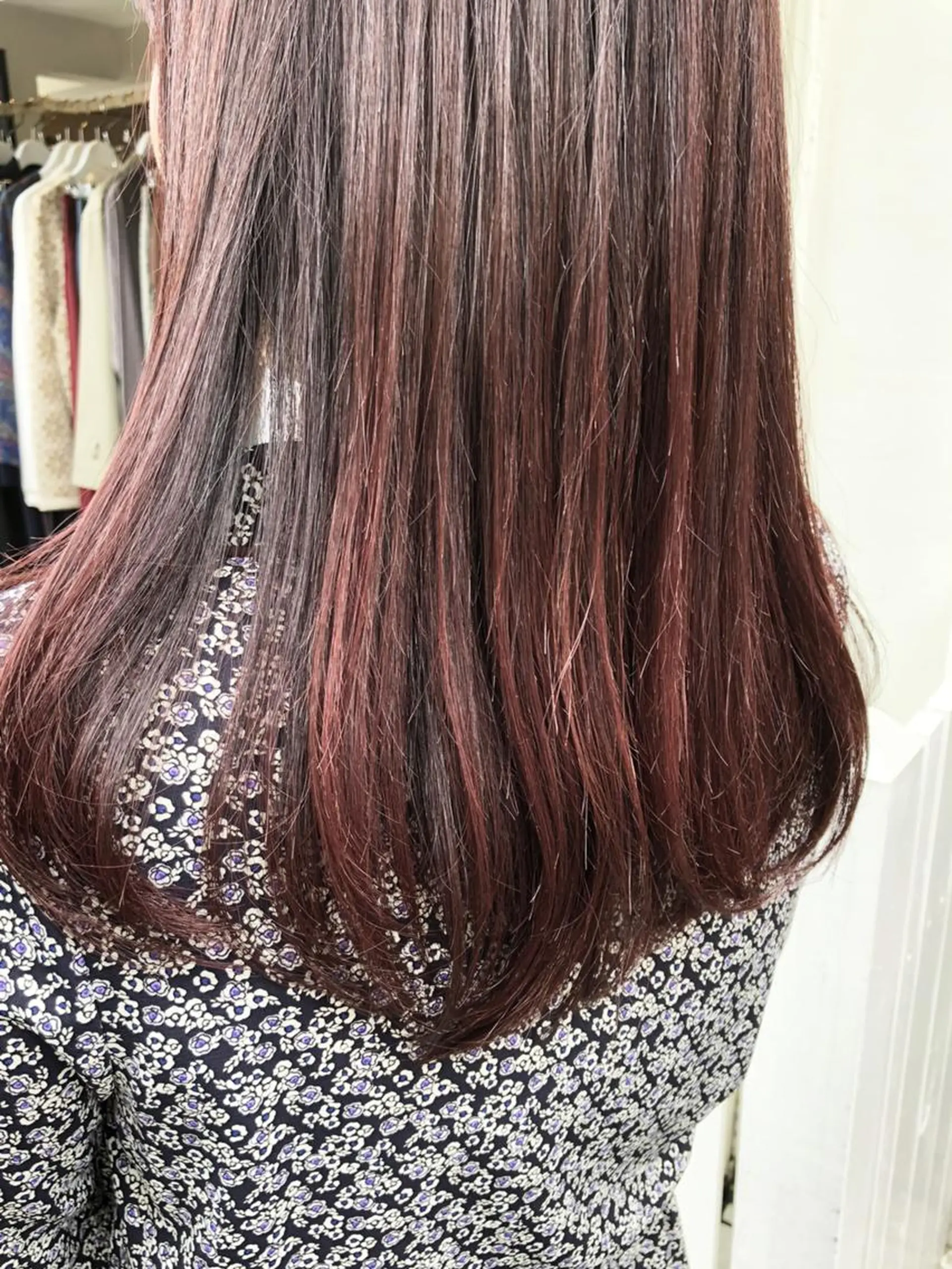 カラー ブリーチ ブリーチなしカラー ショート・ボブ 徳竹淳一のヘアスタイル