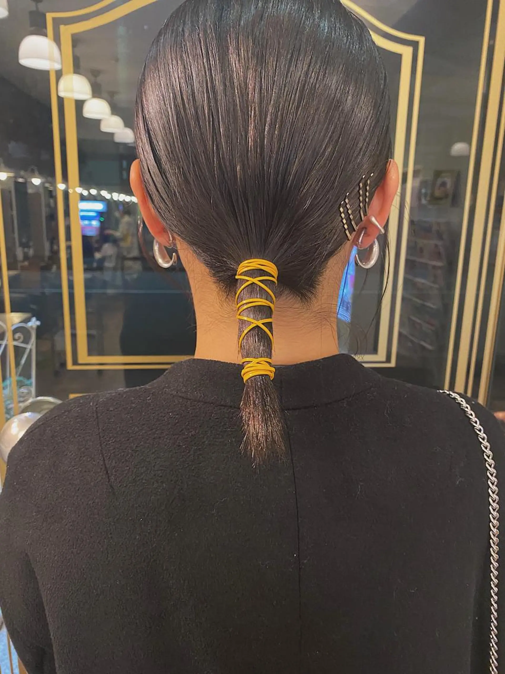 ショート カラー ヘアアレンジ マツエク・マツパ Kawaguchi Arisaのヘアスタイル