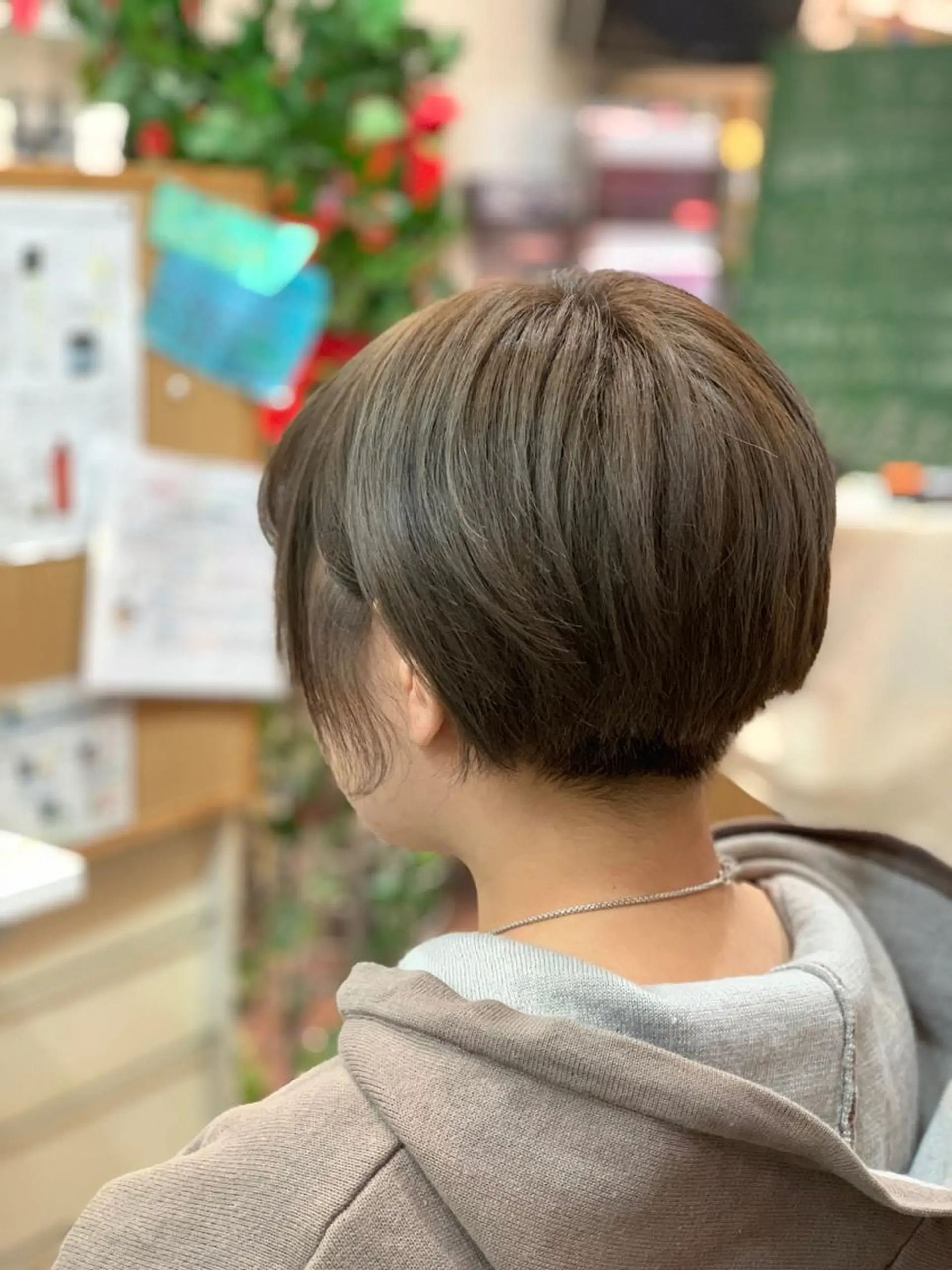 ショート カラー ヘアカラー たけい ゆうきのヘアスタイル