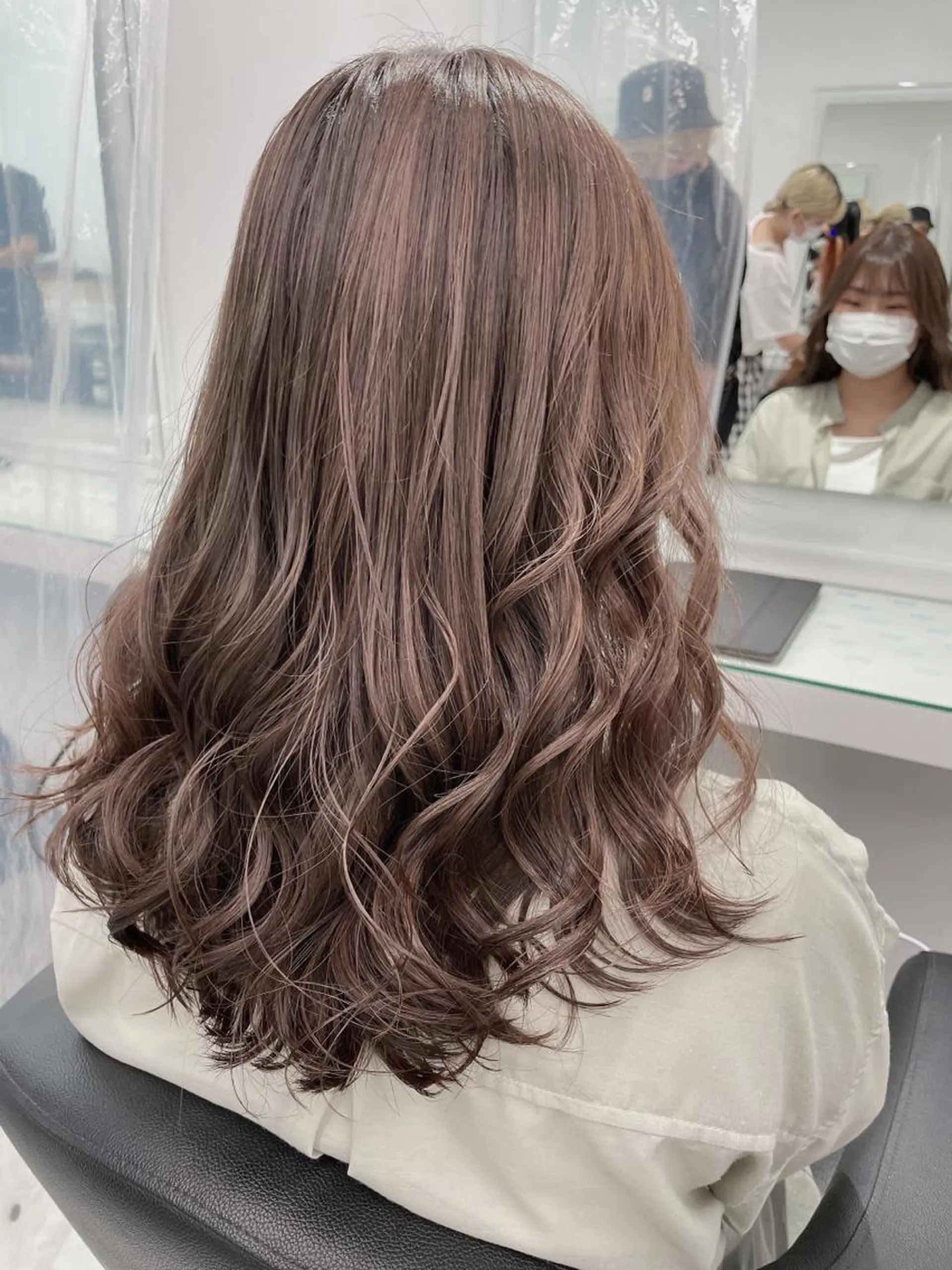 ロング カラー ☁️グレージュカラー TAKUYA☁️のヘアスタイル