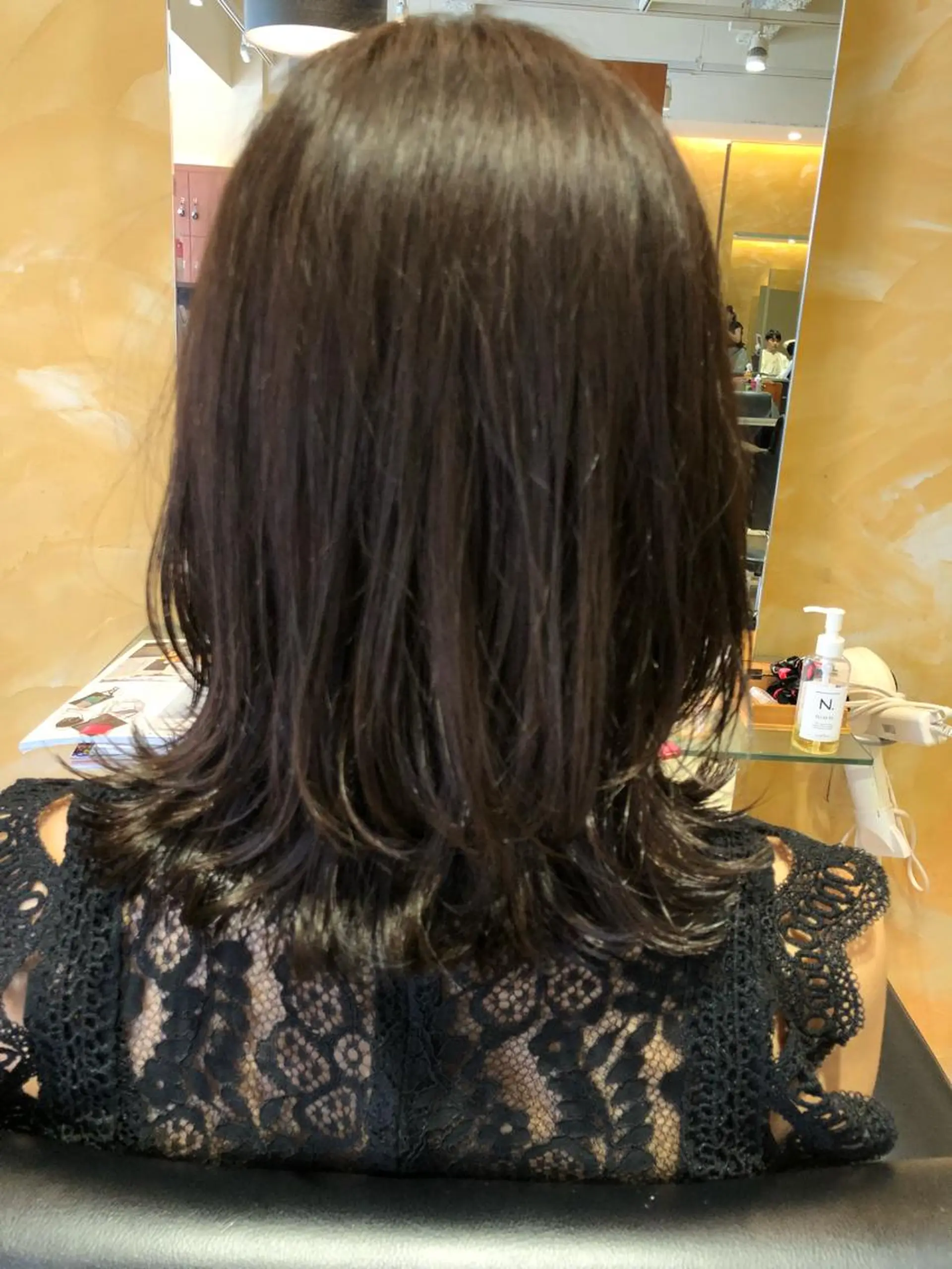 ミディアム eclat suzumiのヘアスタイル