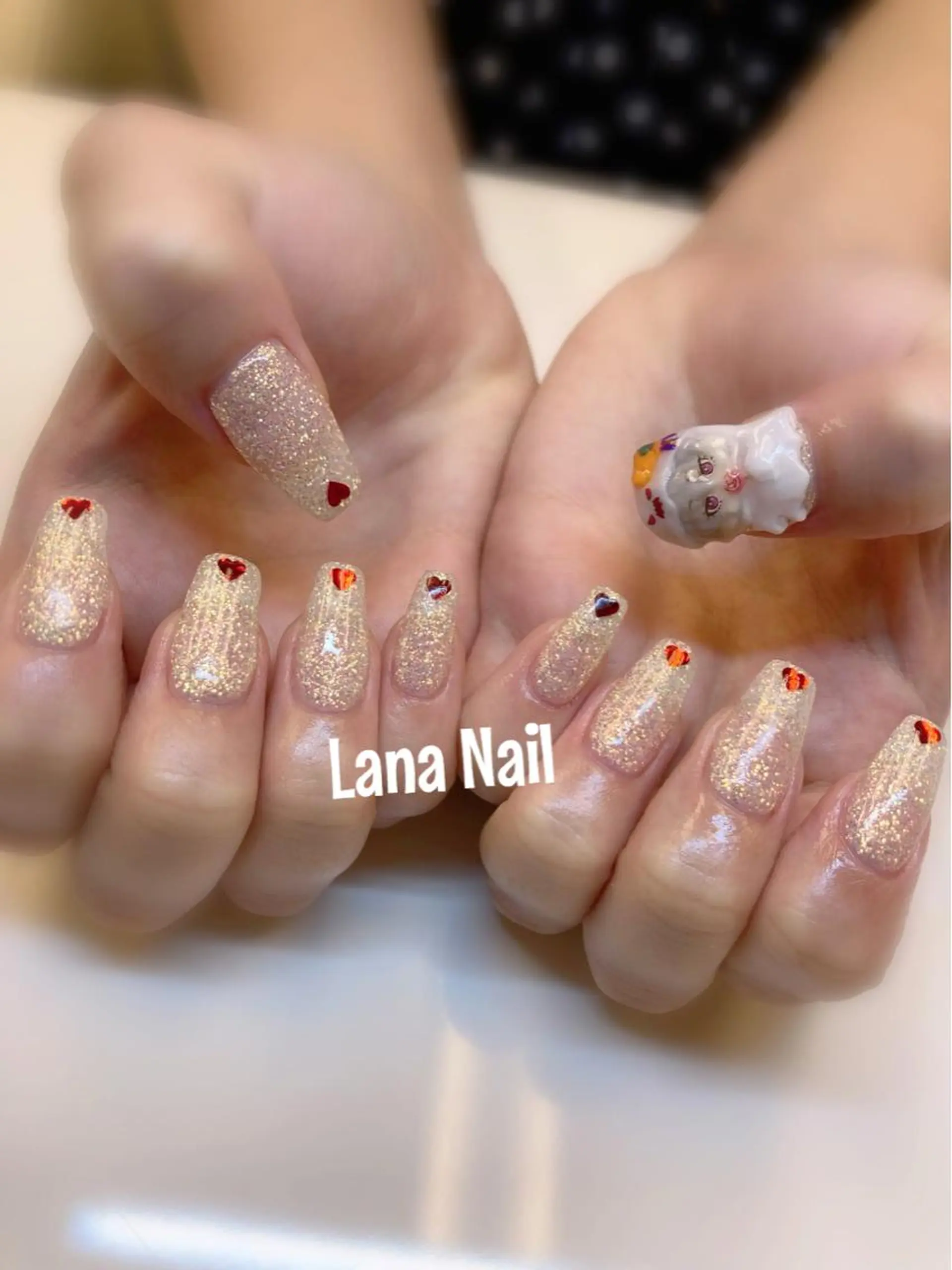 ネイル アートネイル ジェルネイル ワンカラーネイル Lana Nail所属・Lana Nailのネイルデザイン