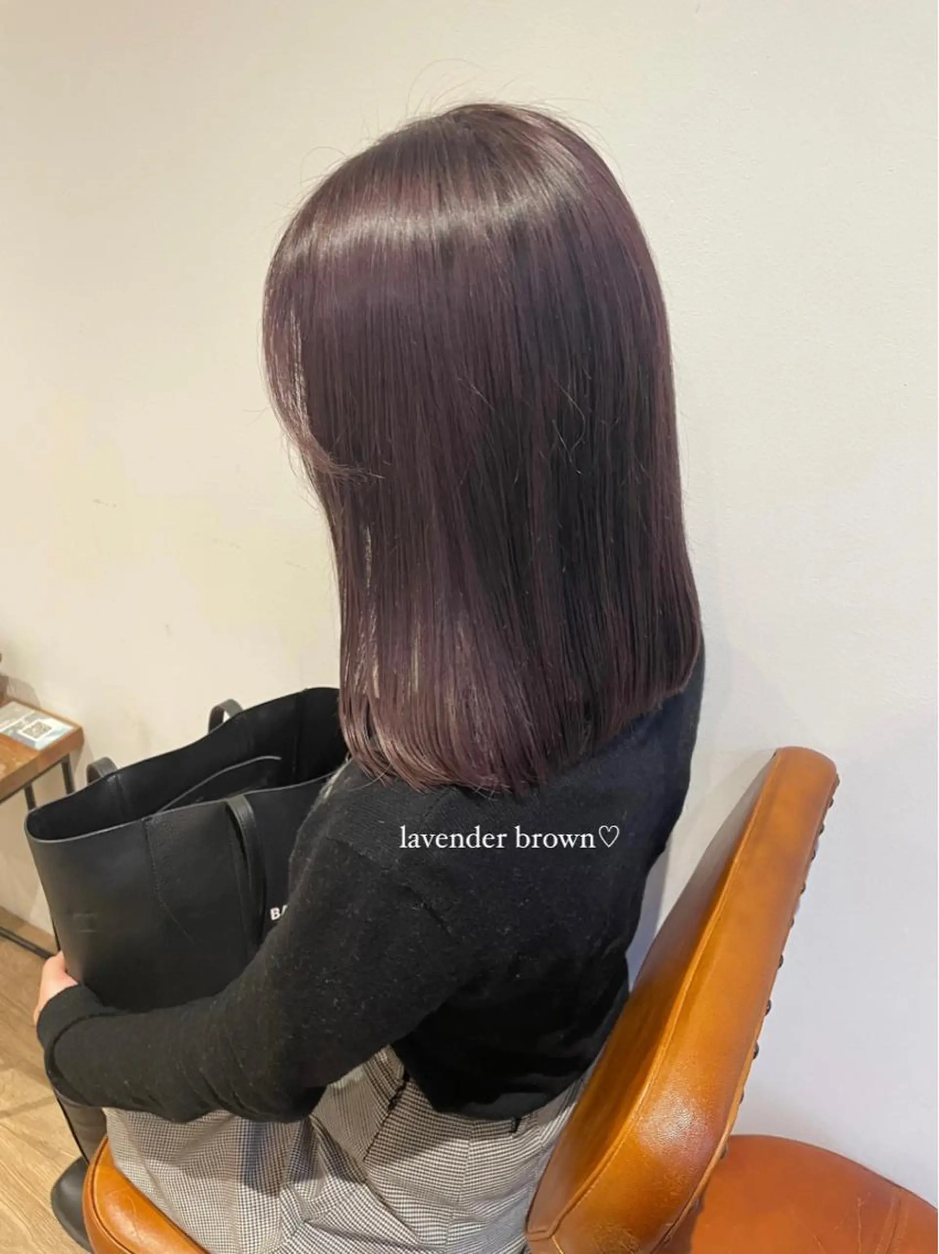 セミロング カラー パーマ ヘアアレンジ キッズ ネイル マツエク・マツパ アイブロウ ブラウン ヘアカラー トリートメント himawari♡ 柔らかいカラーのヘアスタイル