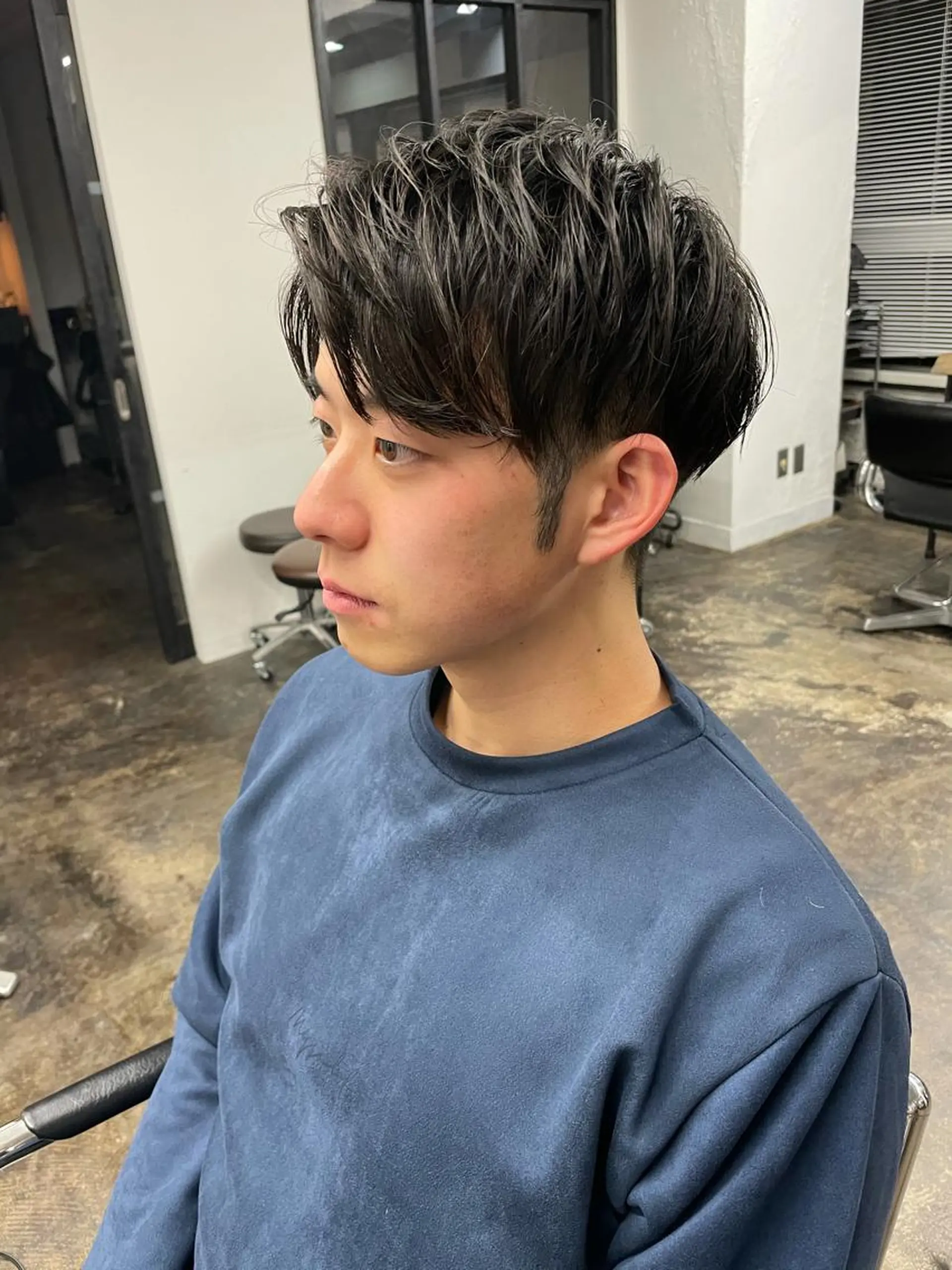 ショート メンズ warme所属・メンズパーマ メンズ特化ryoのヘアスタイル