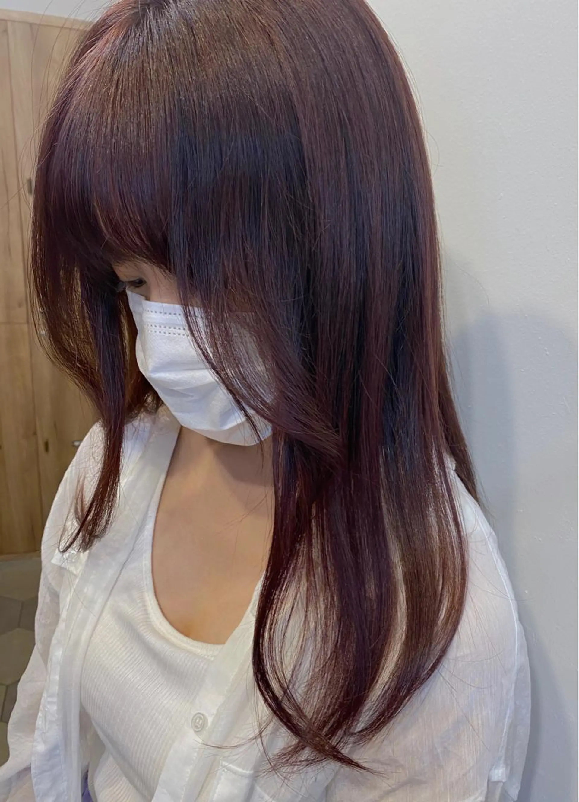 ロング カラー 🥣 hashi 🛋️のヘアスタイル