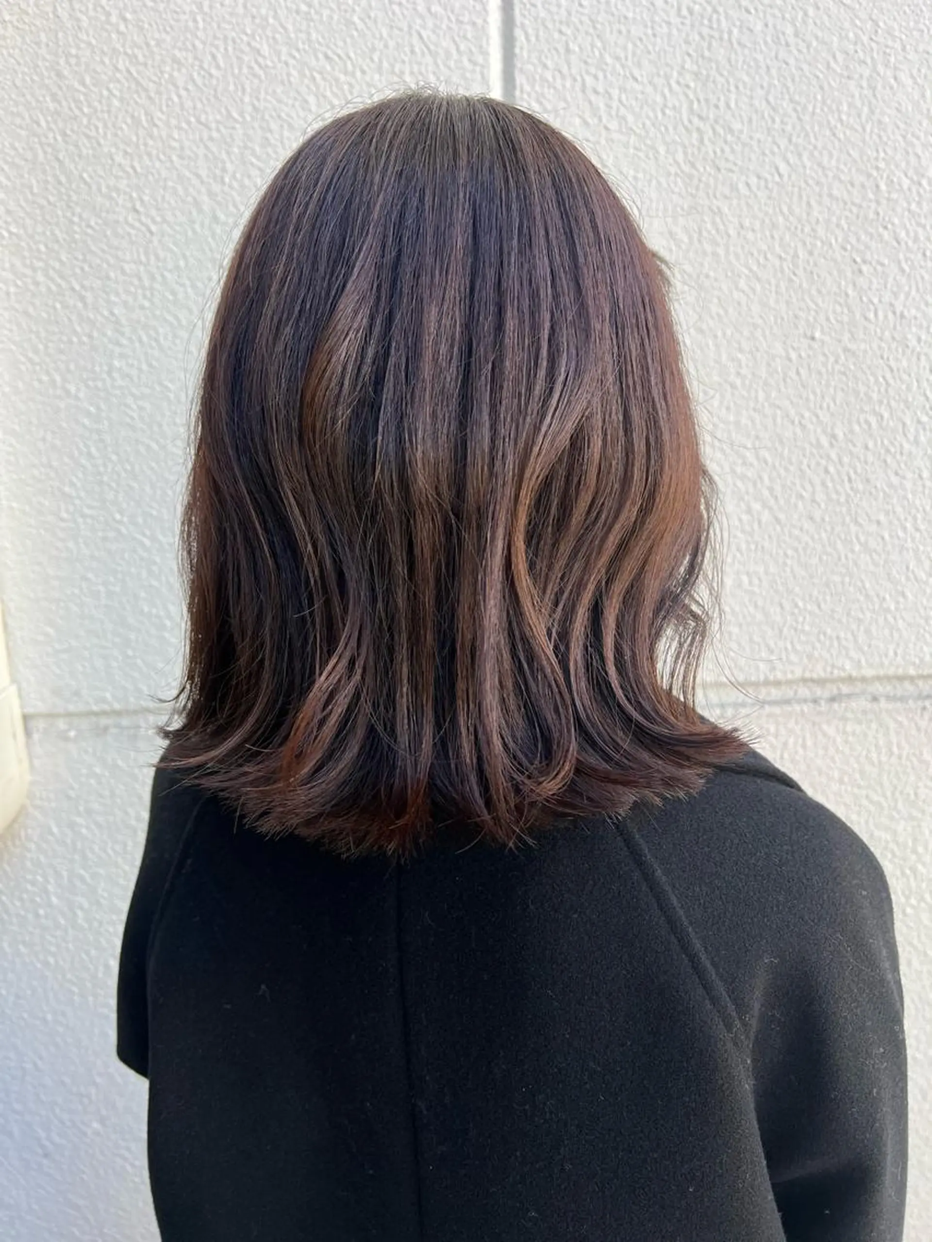 ミディアム 下山 大智のヘアスタイル