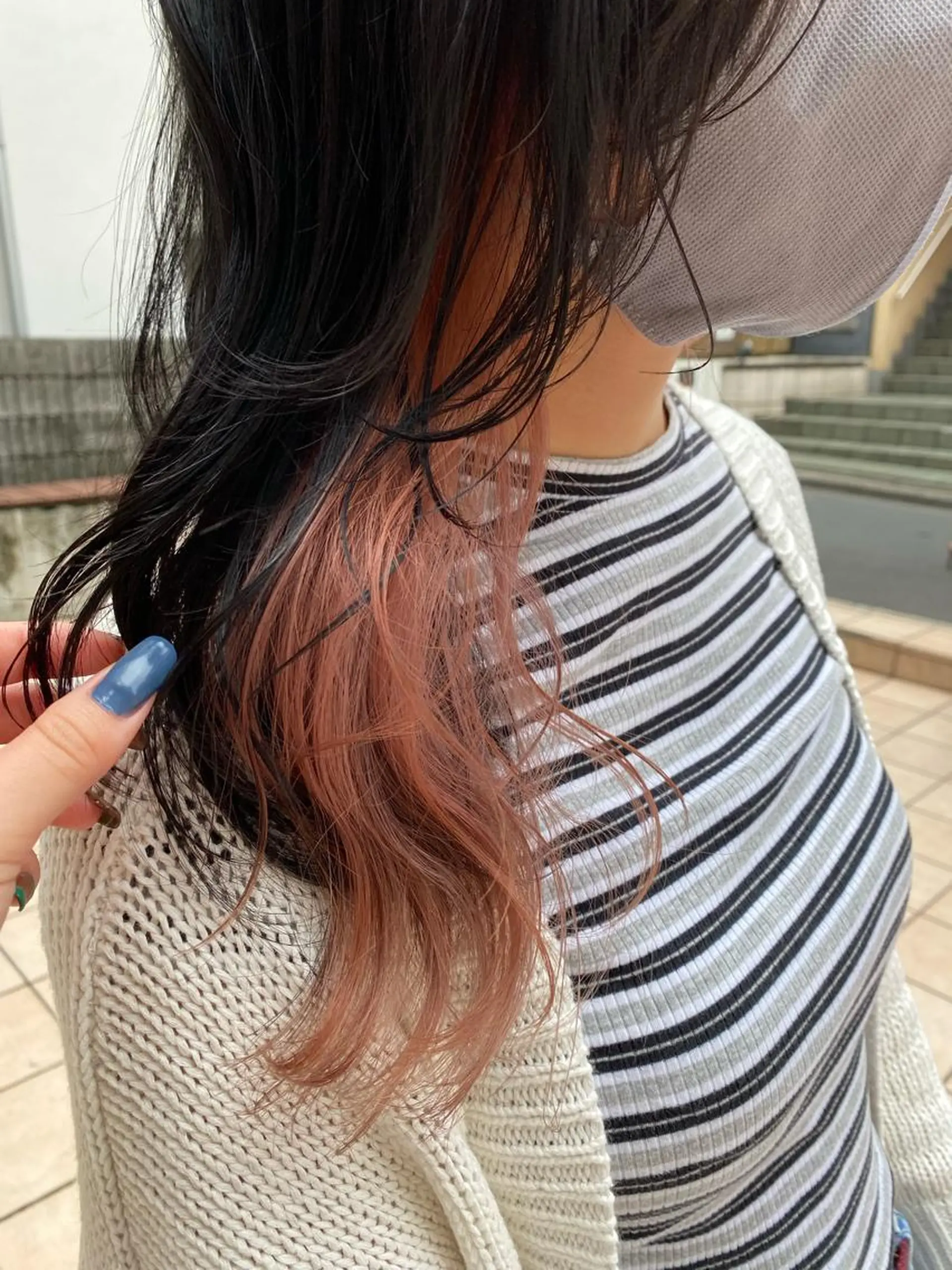 ロング カラー タカノ ノゾミのヘアスタイル