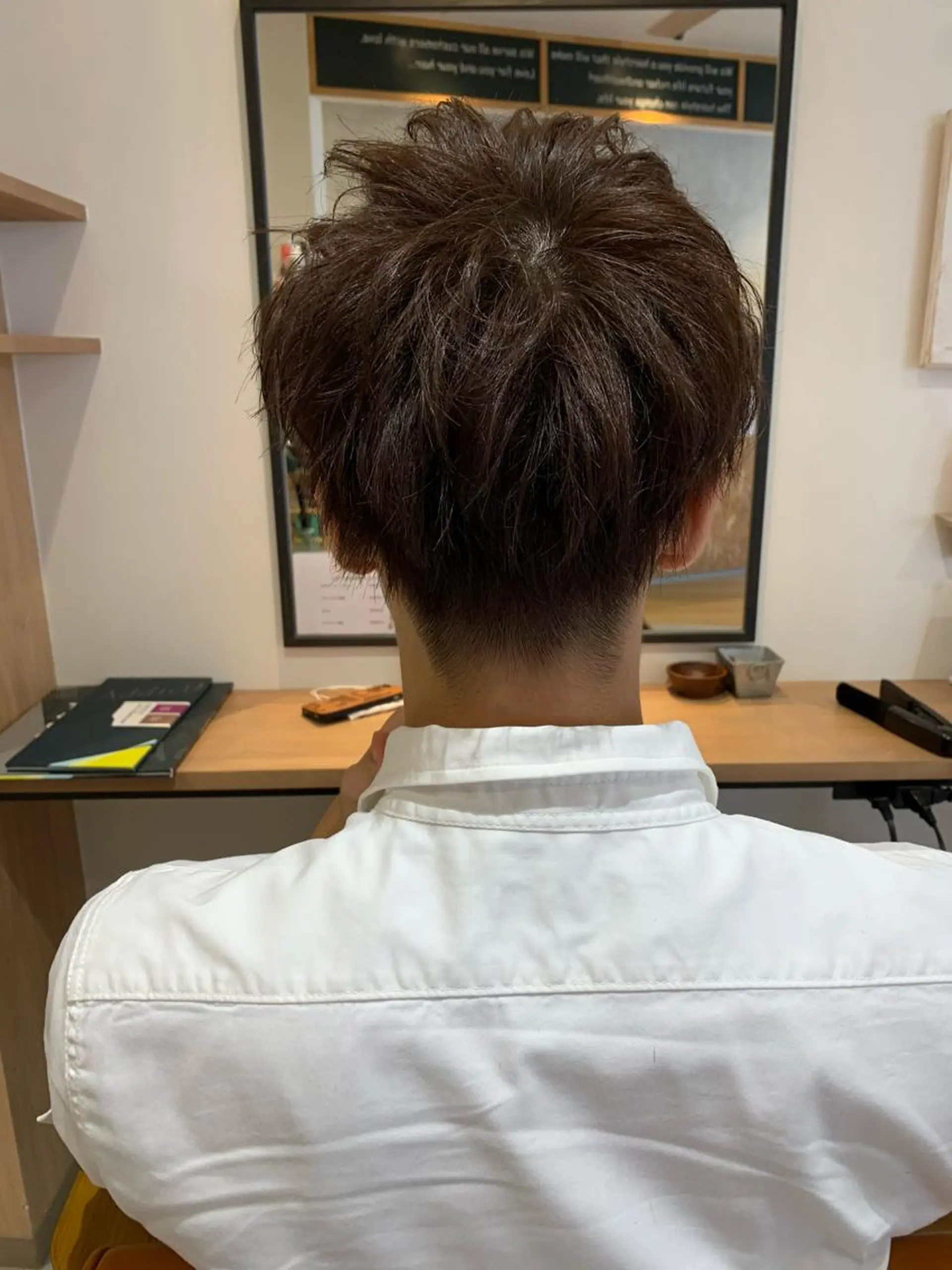 カラー メンズ 森田 尚貴のヘアスタイル