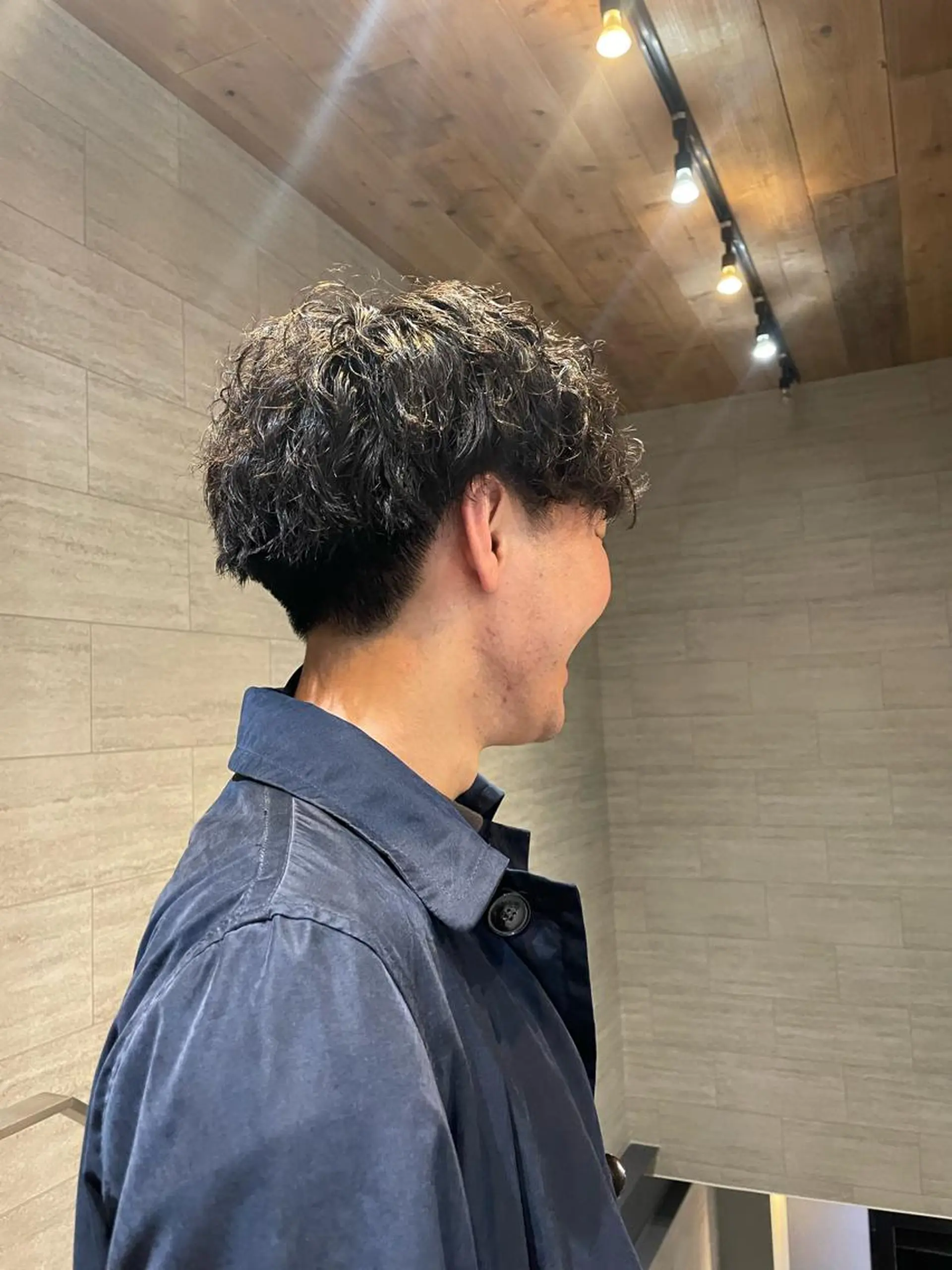 パーマ メンズ 韓国レイヤー/髪質 改善/縮毛🤍吉田のヘアスタイル