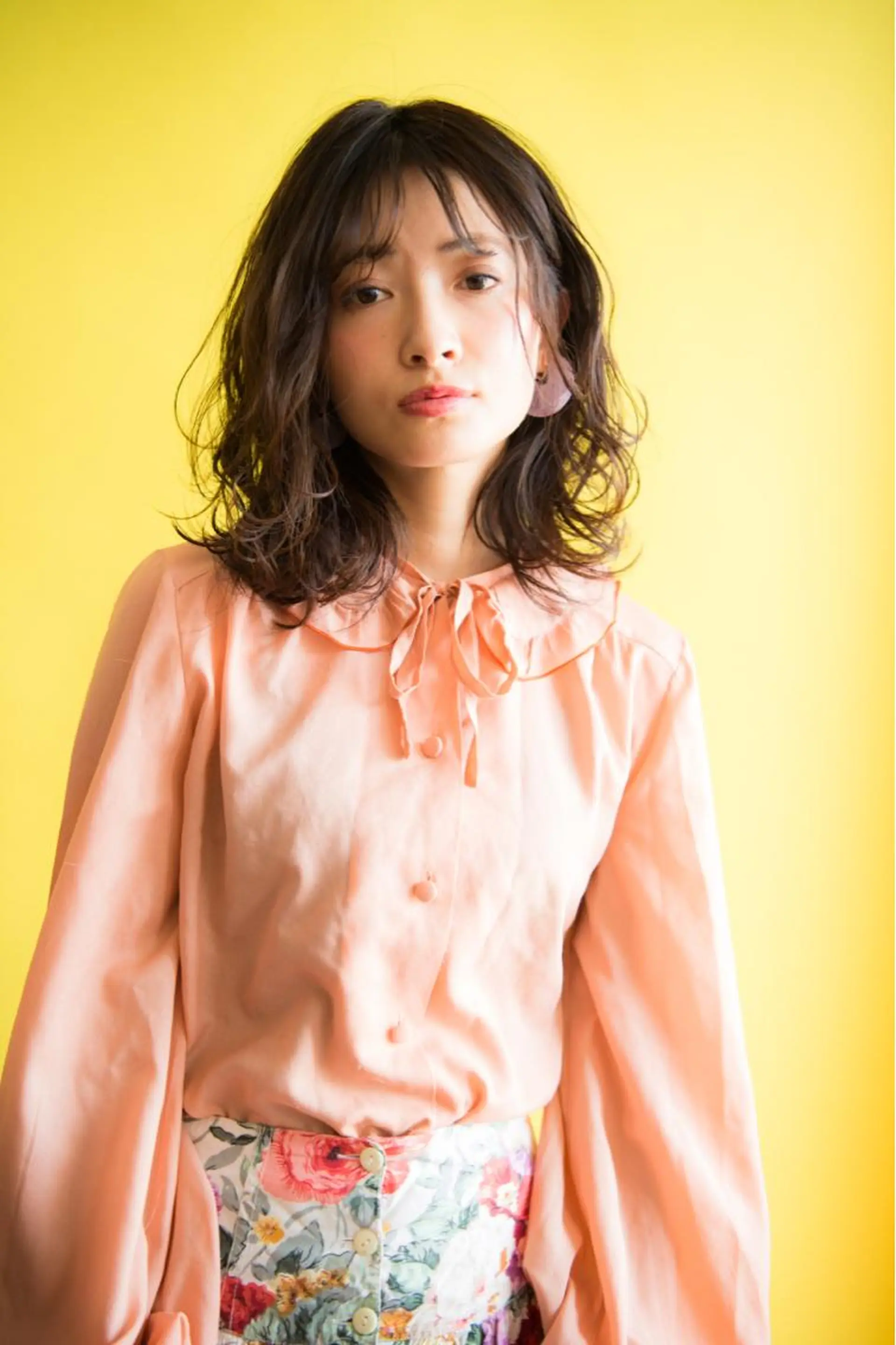 ミディアム THREE byKEEPのヘアスタイル