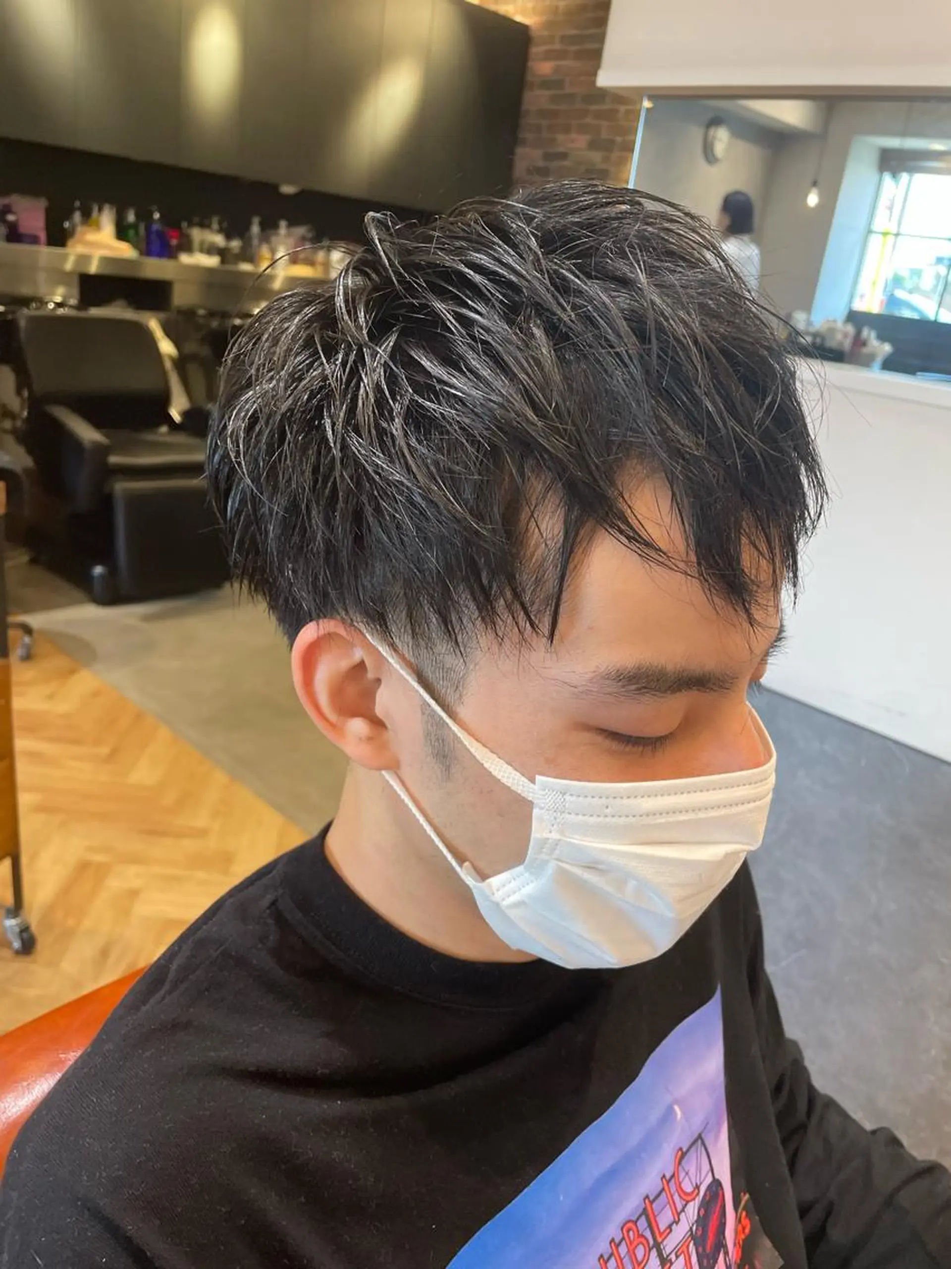 ショート メンズ 空iro所属・三田 義哉のヘアスタイル