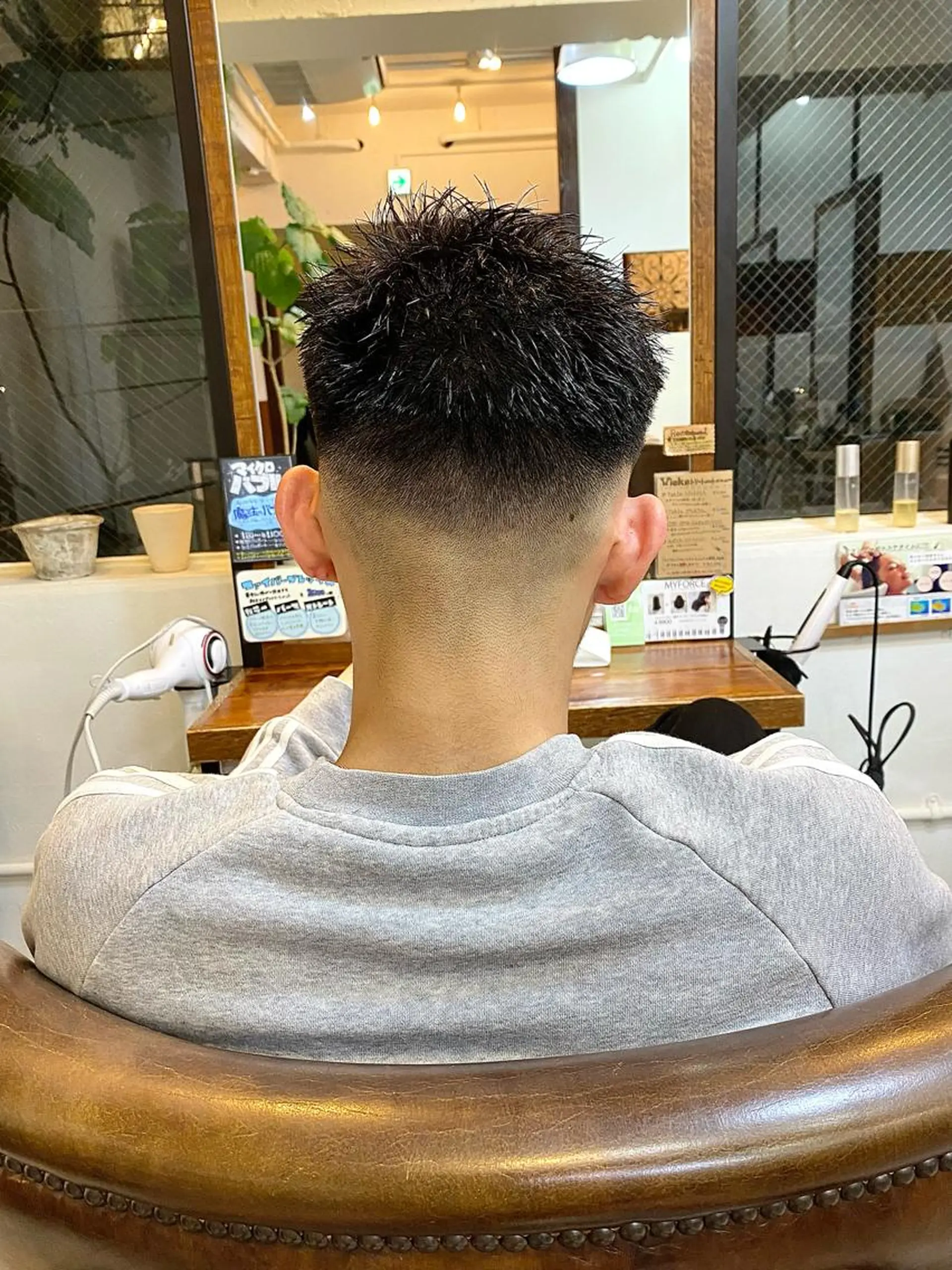 メンズ フェードカット カット Vicke所属・メンズ専門/韓国風 ❤️‍🔥吉野あいかのヘアスタイル