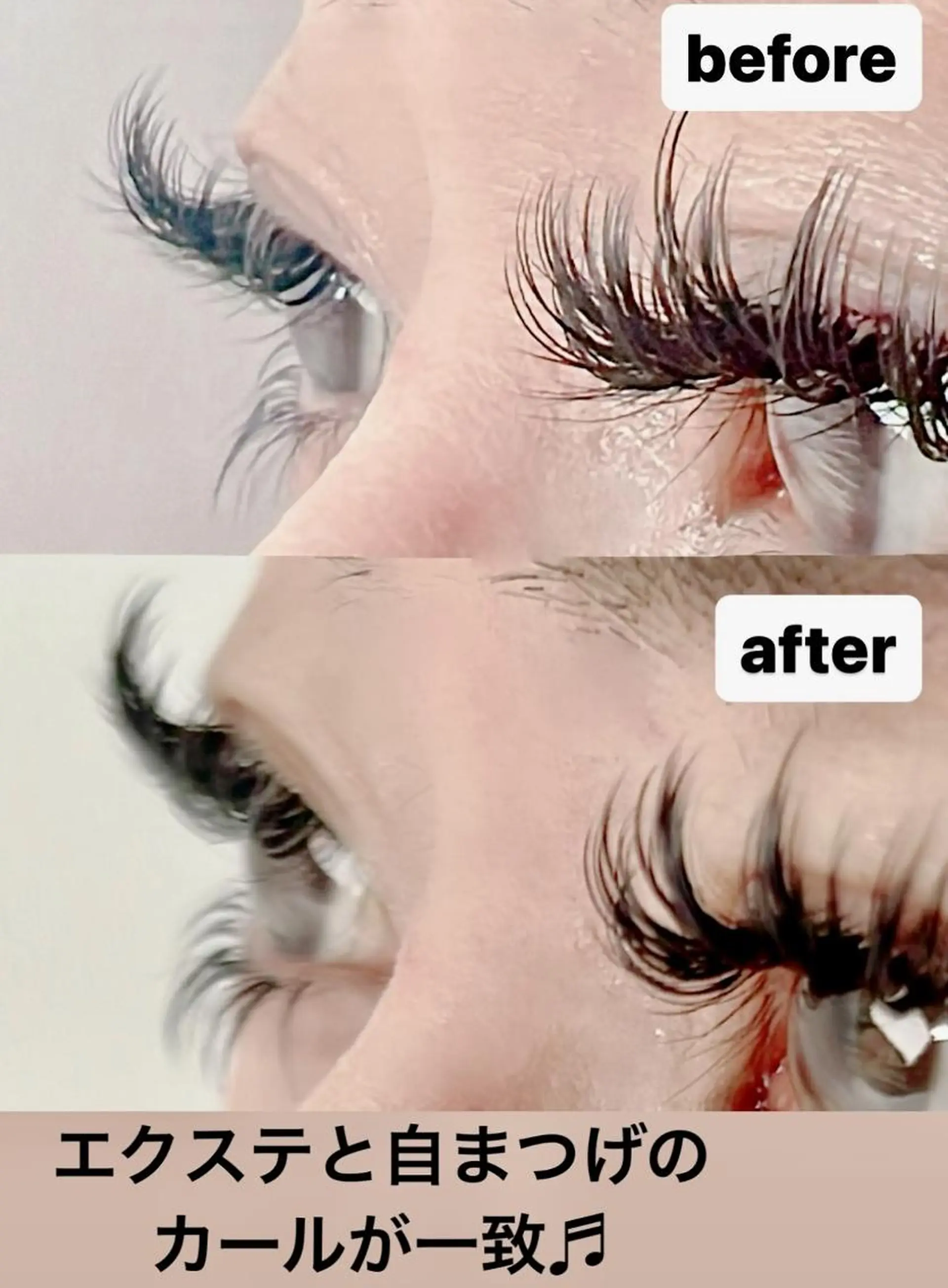 マツエク・マツパ クワトロ Bのマツエク・マツパデザイン