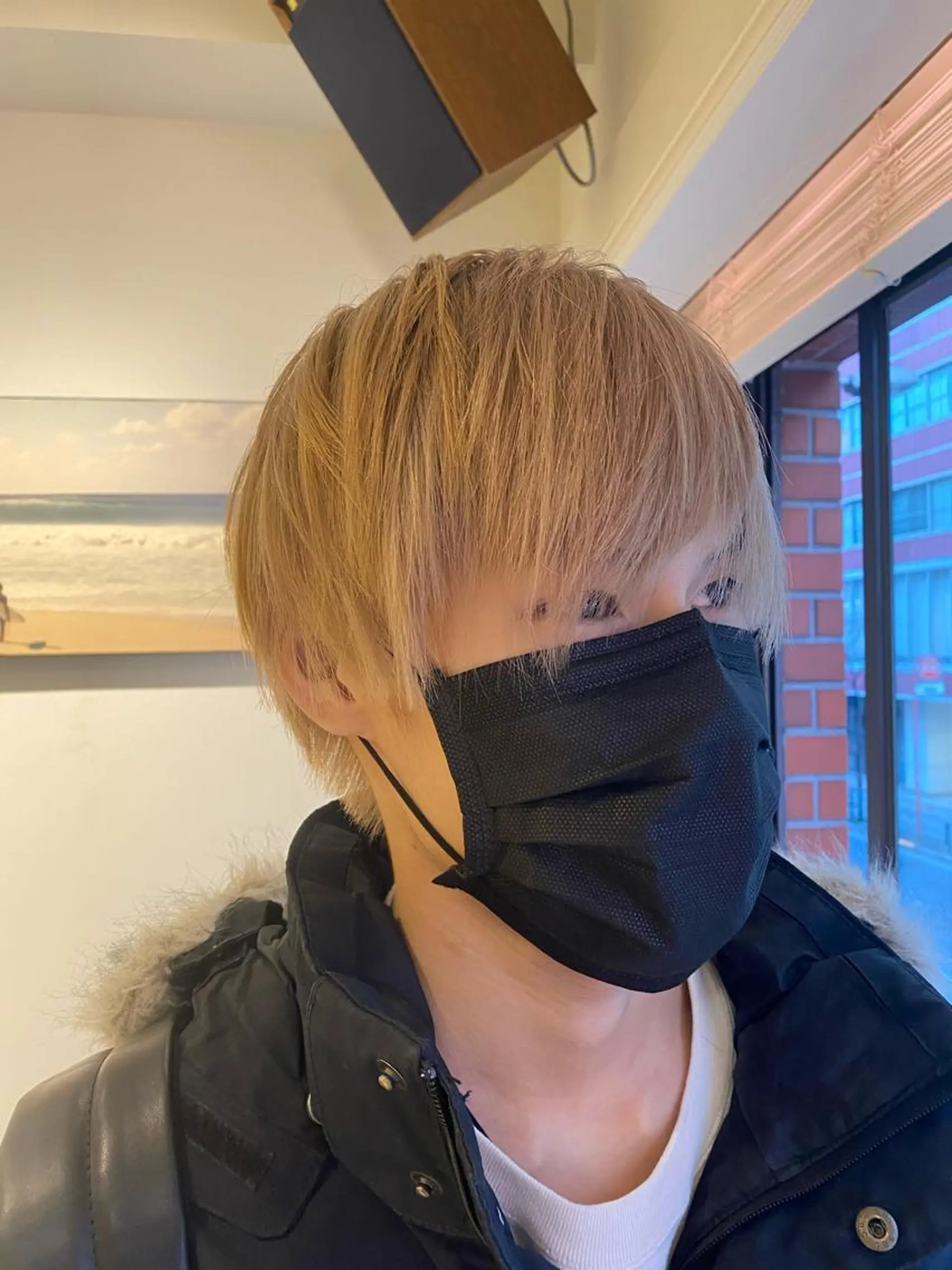 メンズ ヘアカラー kawabe maikoのヘアスタイル